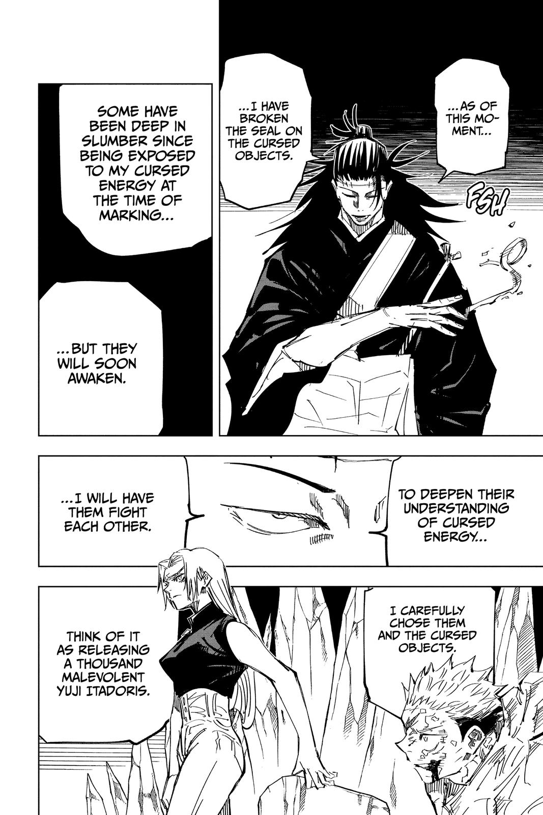 Jujutsu Kaisen Chapter 136 page 12 - Chapter 136: The Shibuya Incident, Part 52