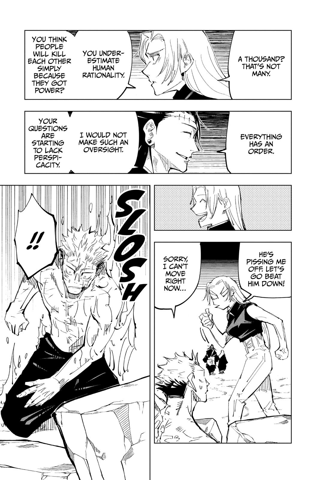 Jujutsu Kaisen Chapter 136 page 13 - Chapter 136: The Shibuya Incident, Part 52