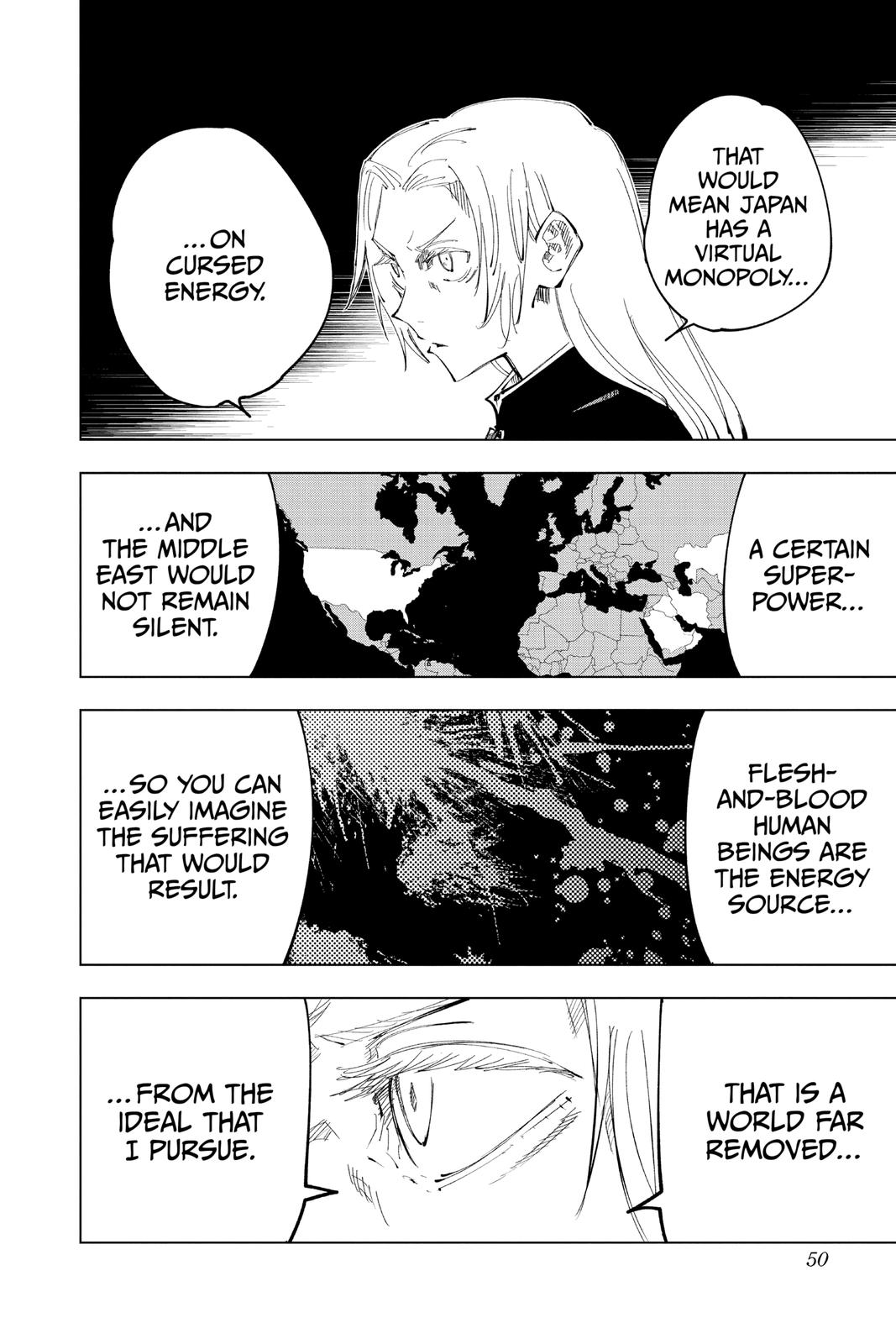 Jujutsu Kaisen Chapter 136 page 4 - Chapter 136: The Shibuya Incident, Part 52