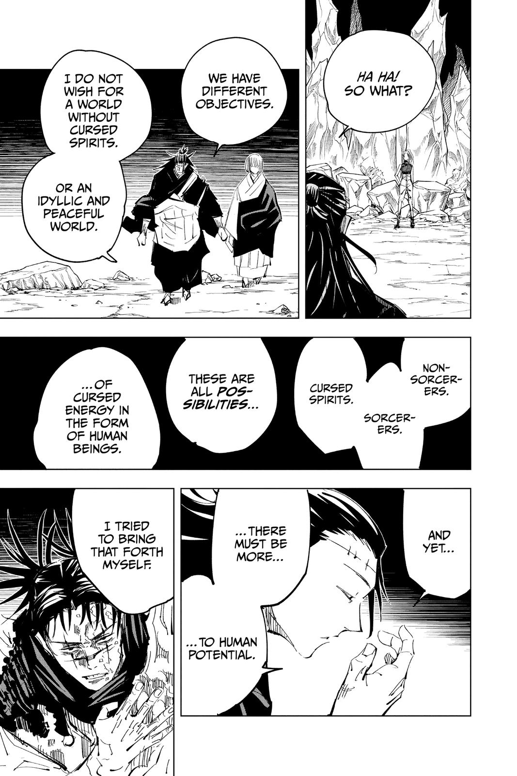 Jujutsu Kaisen Chapter 136 page 5 - Chapter 136: The Shibuya Incident, Part 52