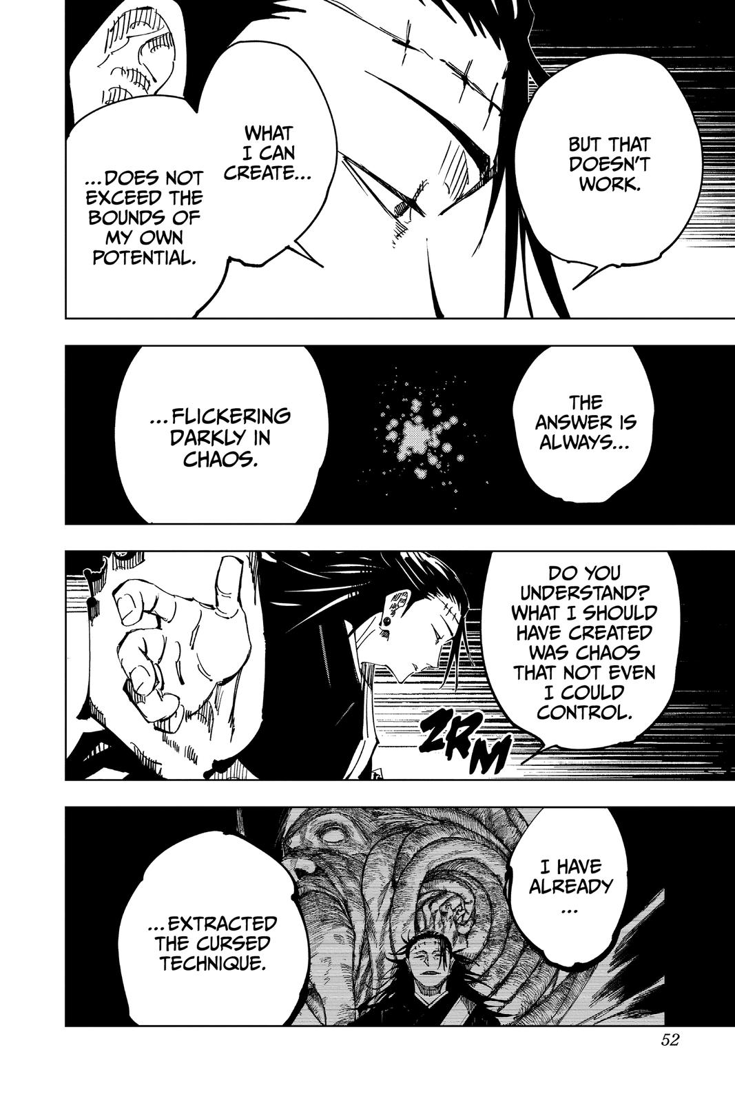 Jujutsu Kaisen Chapter 136 page 6 - Chapter 136: The Shibuya Incident, Part 52