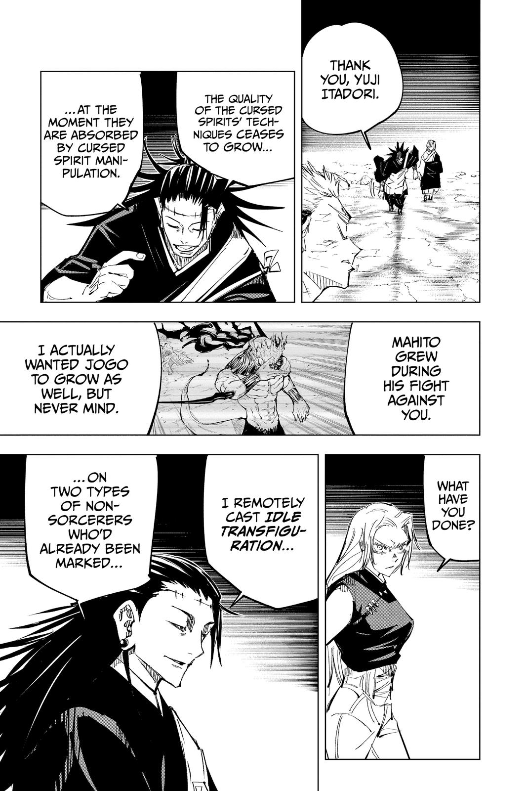 Jujutsu Kaisen Chapter 136 page 9 - Chapter 136: The Shibuya Incident, Part 52