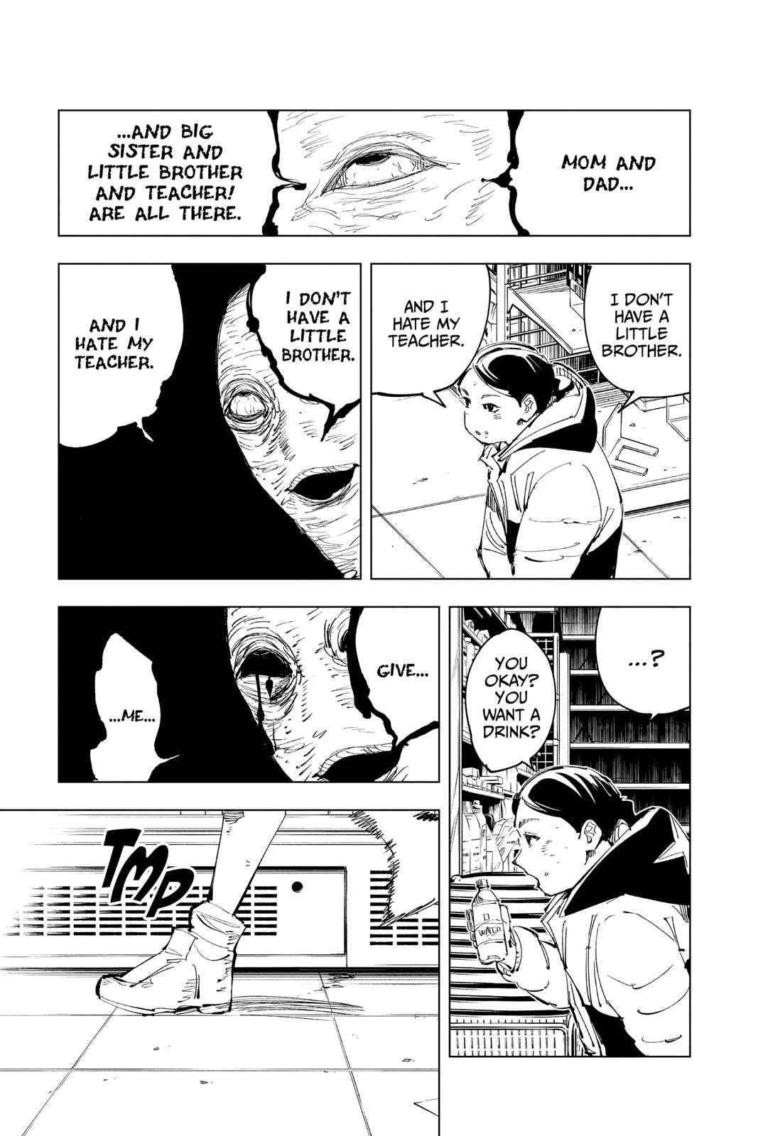 Jujutsu Kaisen Chapter 137 page 10 - Chapter 137: Hard and White