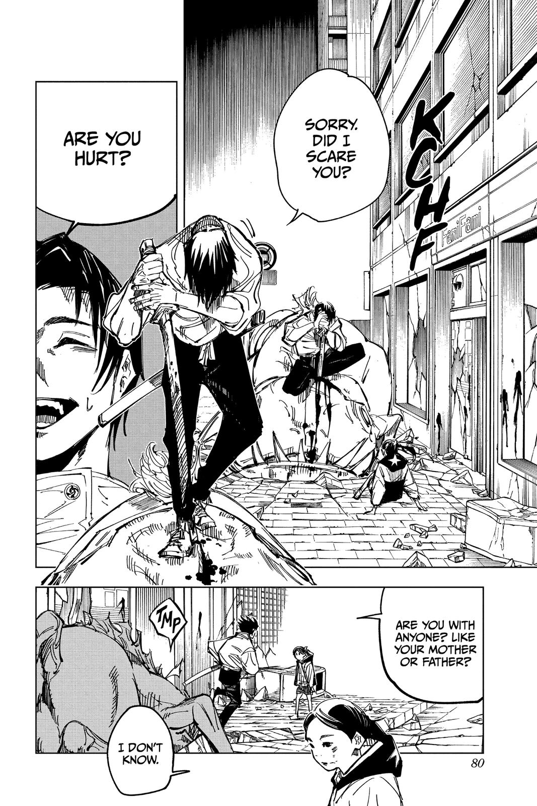 Jujutsu Kaisen Chapter 137 page 13 - Chapter 137: Hard and White