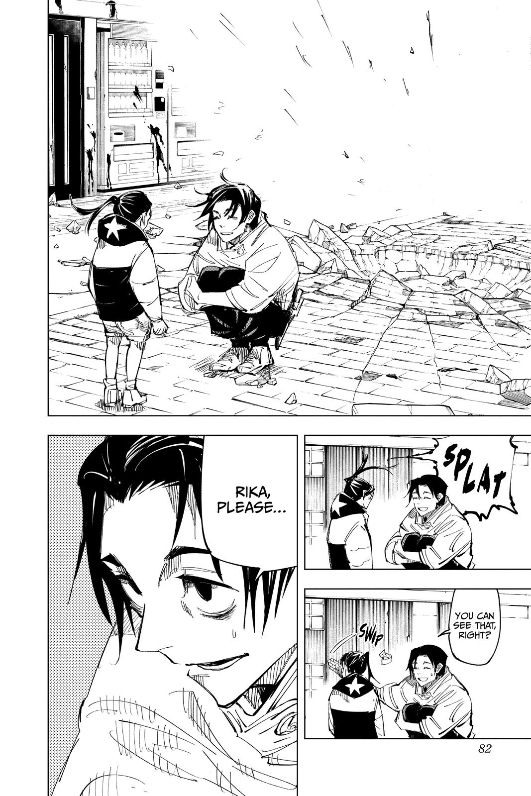 Jujutsu Kaisen Chapter 137 page 15 - Chapter 137: Hard and White