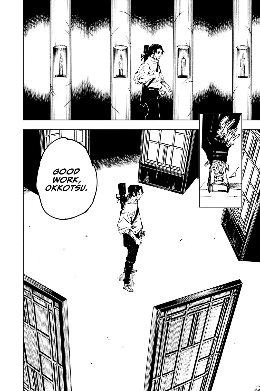 Jujutsu Kaisen Chapter 137 page 17 - Chapter 137: Hard and White