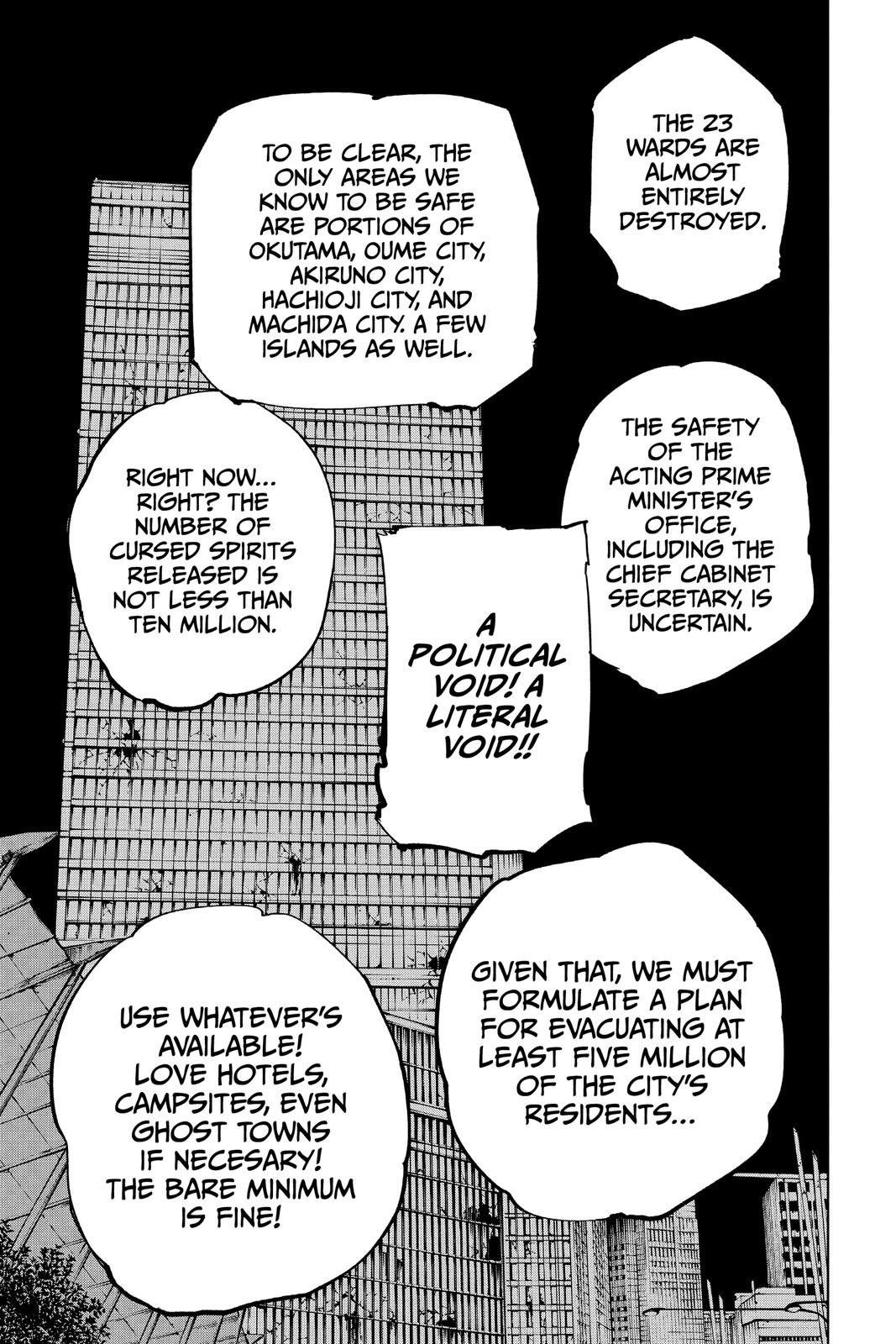 Jujutsu Kaisen Chapter 137 page 5 - Chapter 137: Hard and White