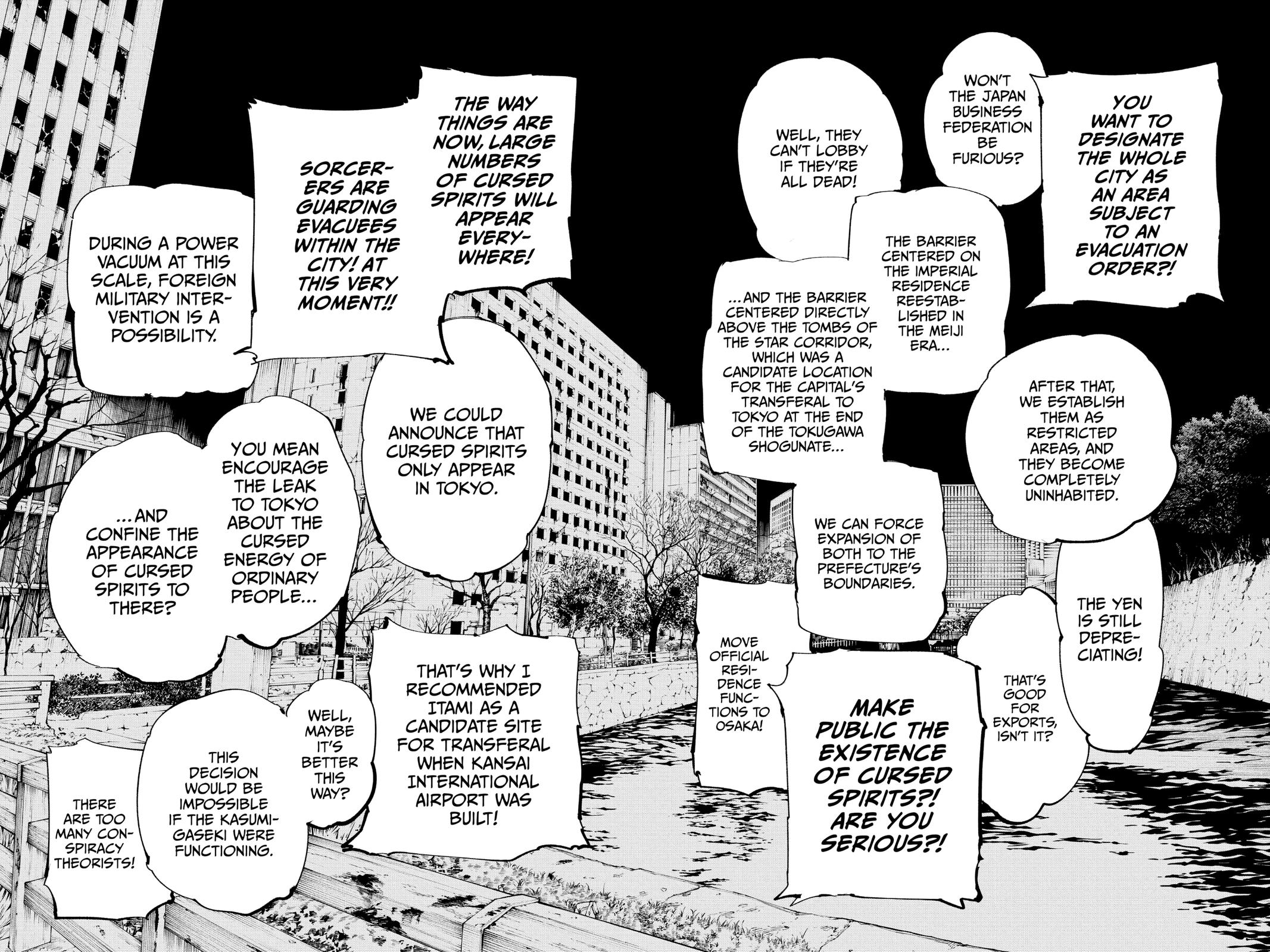 Jujutsu Kaisen Chapter 137 page 6 - Chapter 137: Hard and White