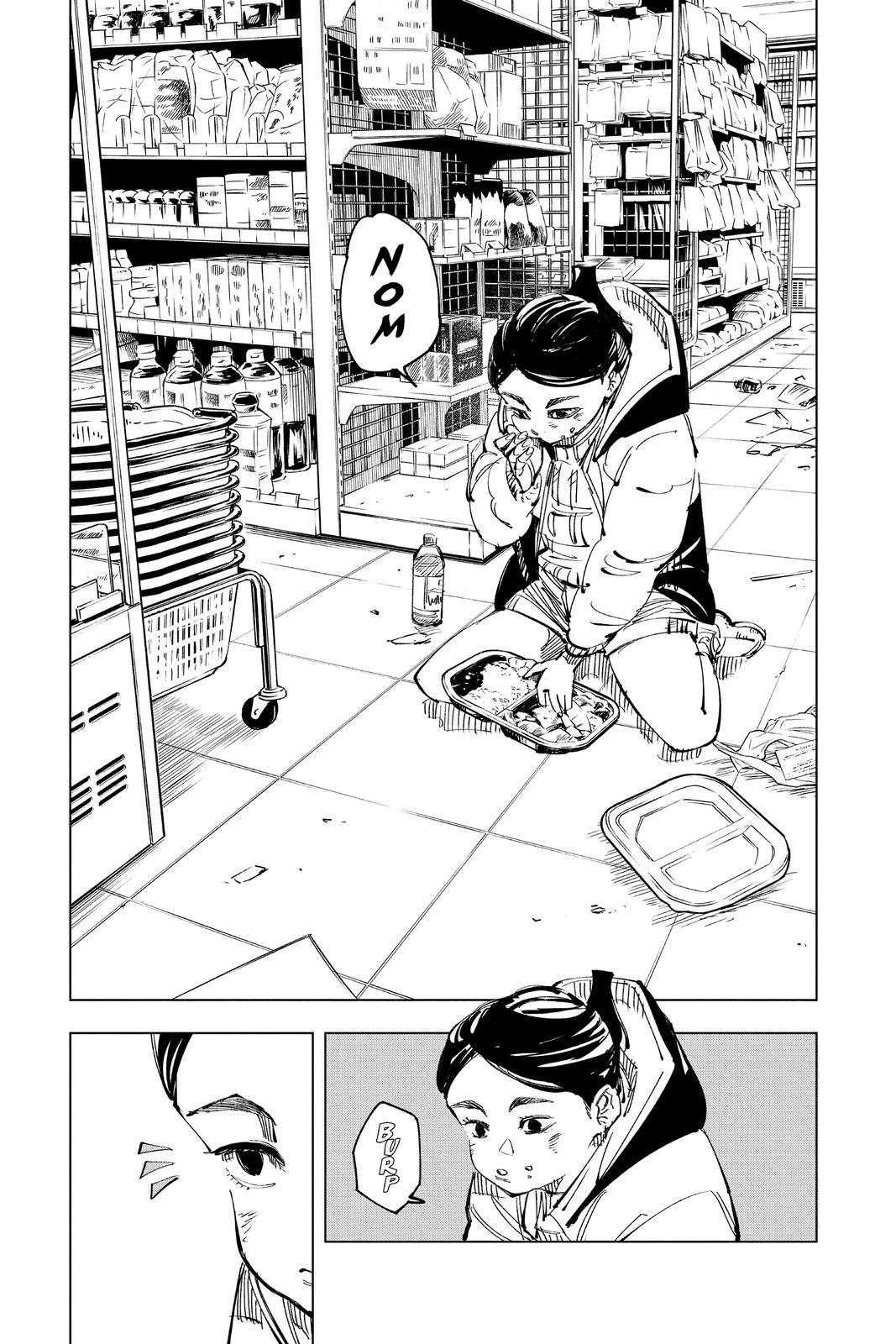 Jujutsu Kaisen Chapter 137 page 8 - Chapter 137: Hard and White