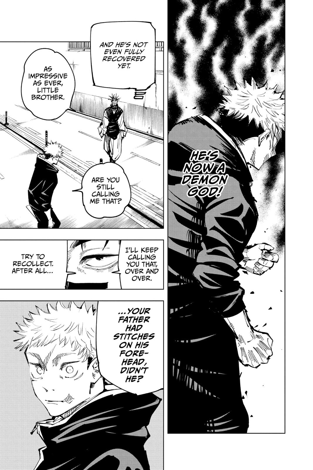Jujutsu Kaisen Chapter 139 page 10 - Chapter 139: Hunter