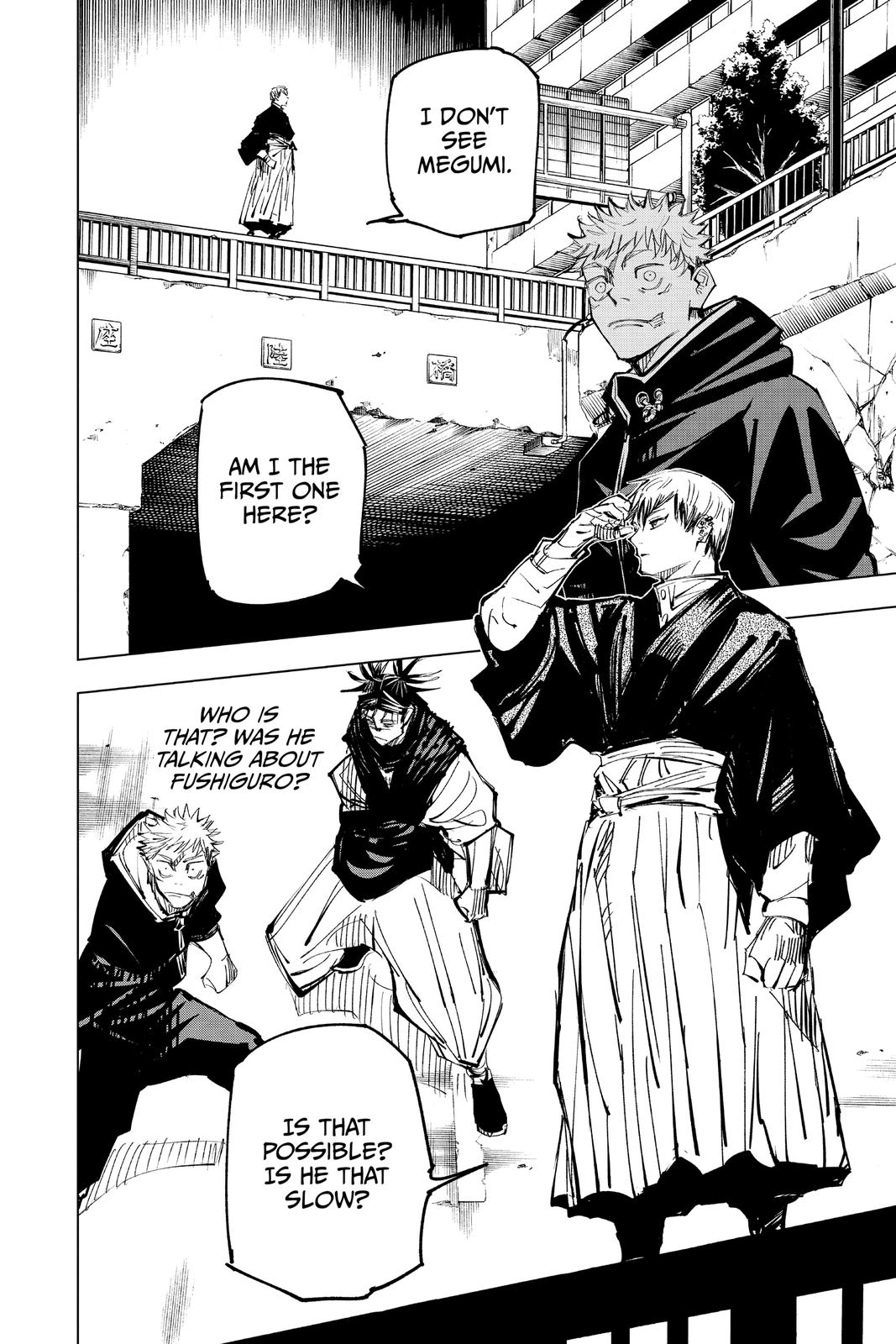 Jujutsu Kaisen Chapter 139 page 11 - Chapter 139: Hunter