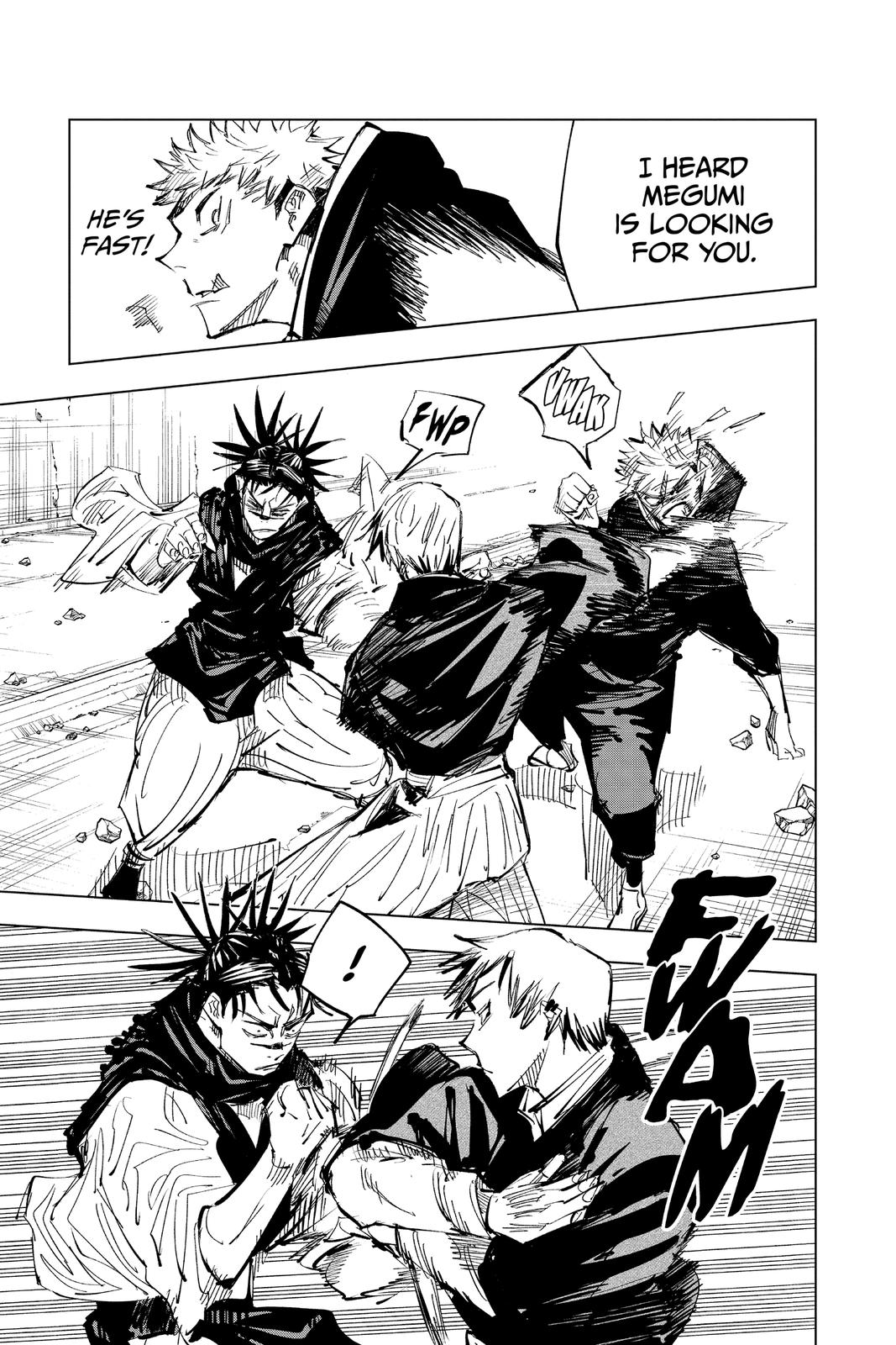 Jujutsu Kaisen Chapter 139 page 14 - Chapter 139: Hunter