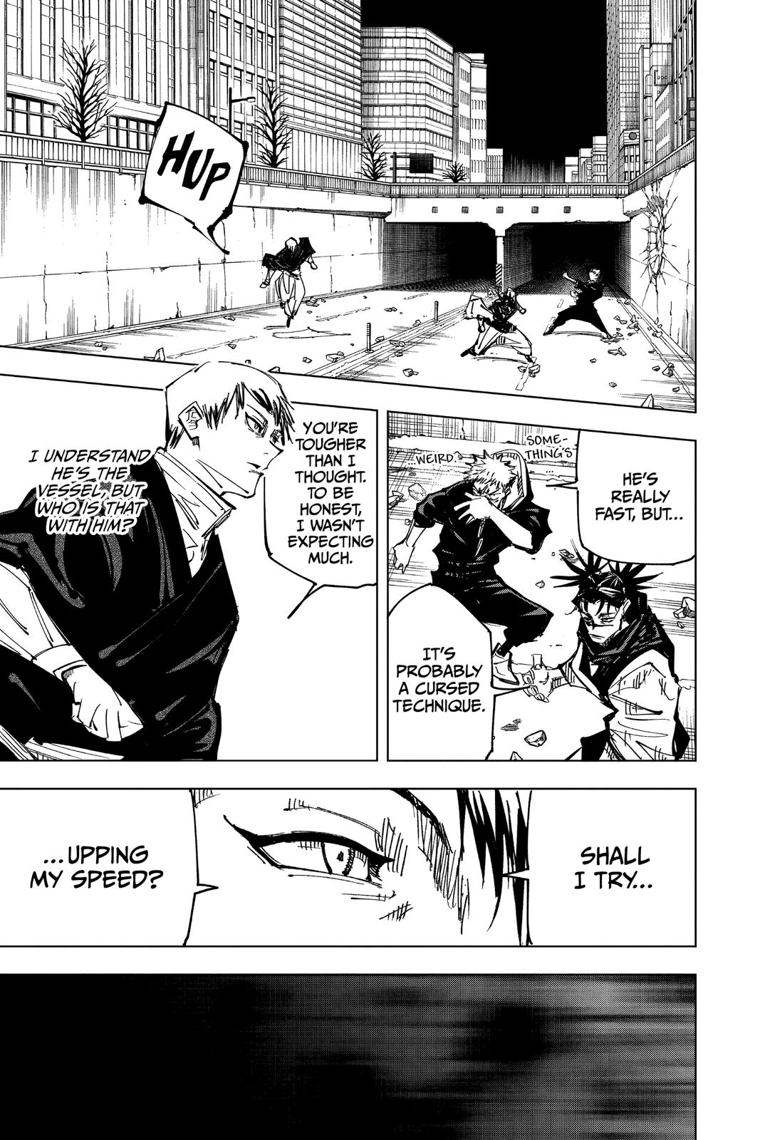 Jujutsu Kaisen Chapter 139 page 16 - Chapter 139: Hunter