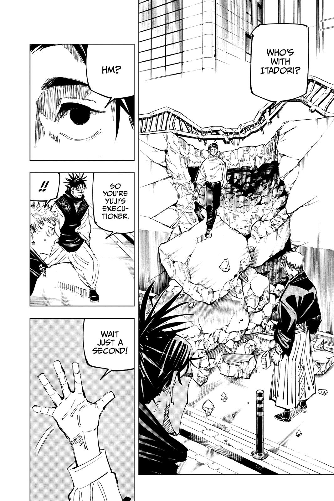 Jujutsu Kaisen Chapter 140 page 4 - Chapter 140: Execution