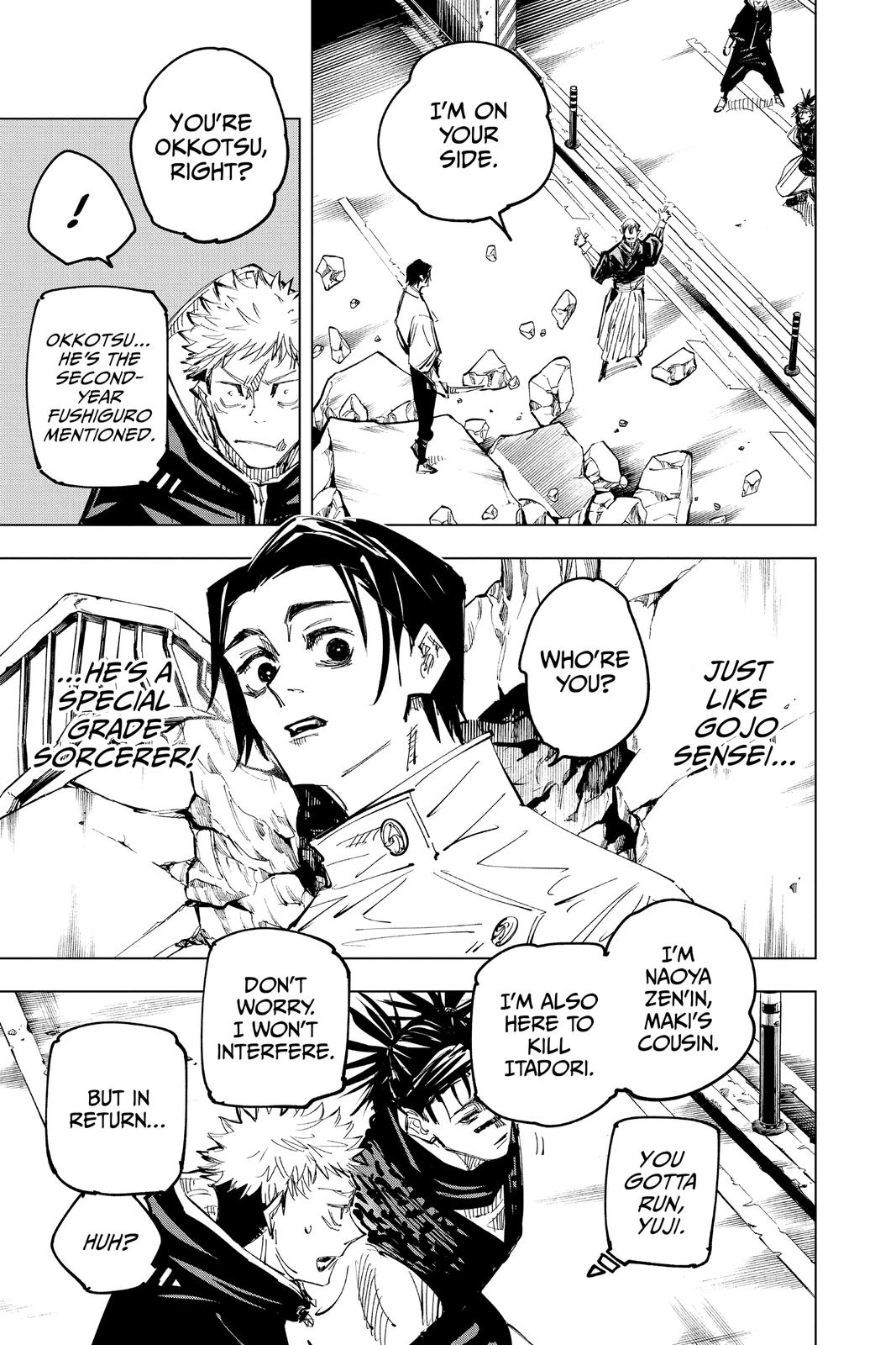 Jujutsu Kaisen Chapter 140 page 5 - Chapter 140: Execution