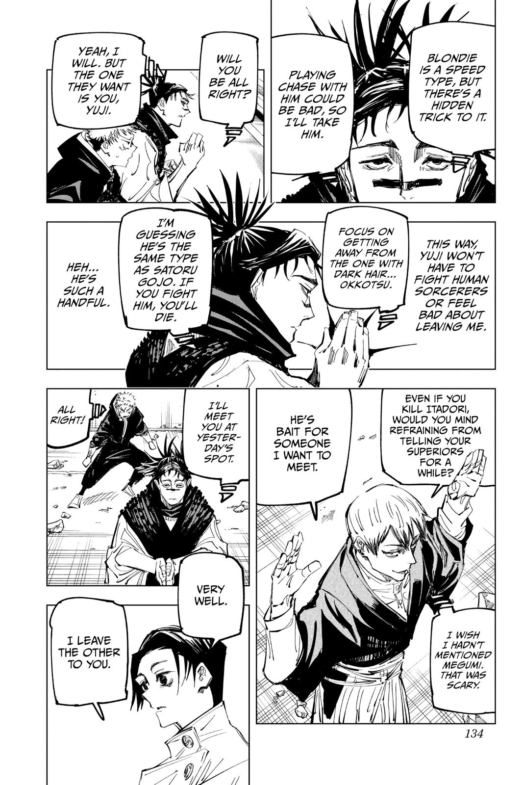 Jujutsu Kaisen Chapter 140 page 6 - Chapter 140: Execution