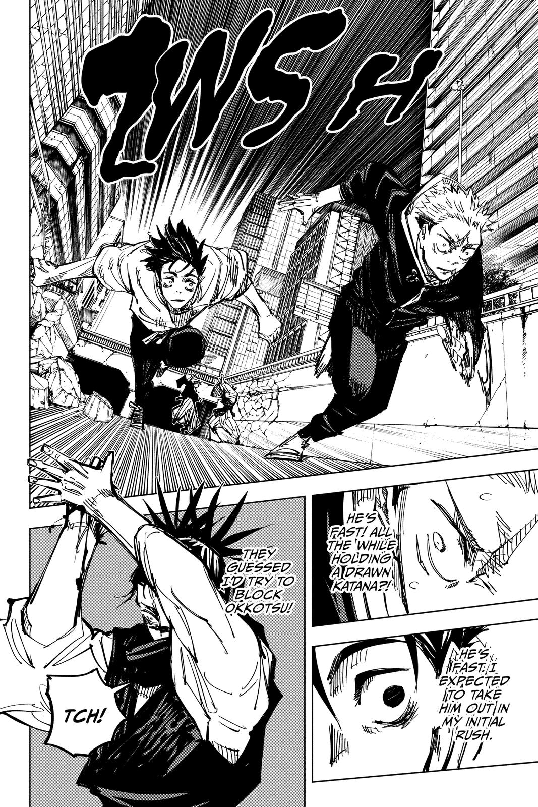 Jujutsu Kaisen Chapter 140 page 8 - Chapter 140: Execution