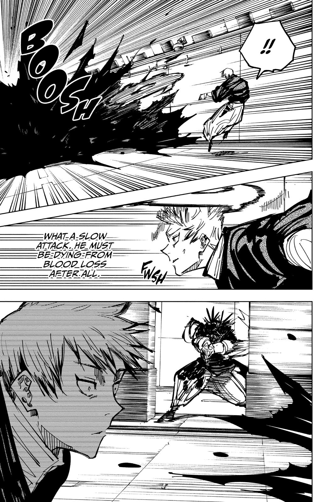 Jujutsu Kaisen Chapter 142 page 11 - Chapter 142: A Big Brother's Back