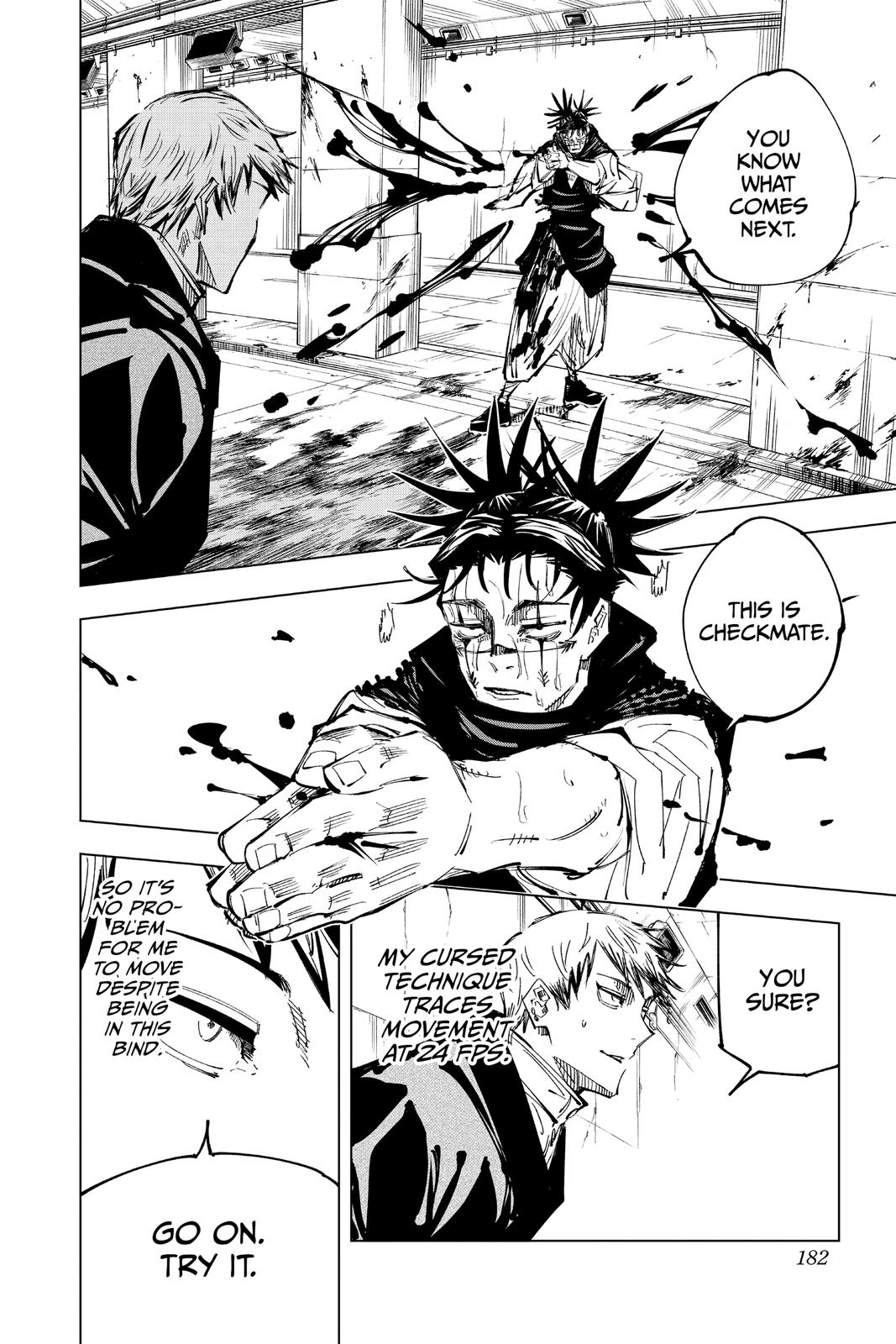 Jujutsu Kaisen Chapter 142 page 14 - Chapter 142: A Big Brother's Back