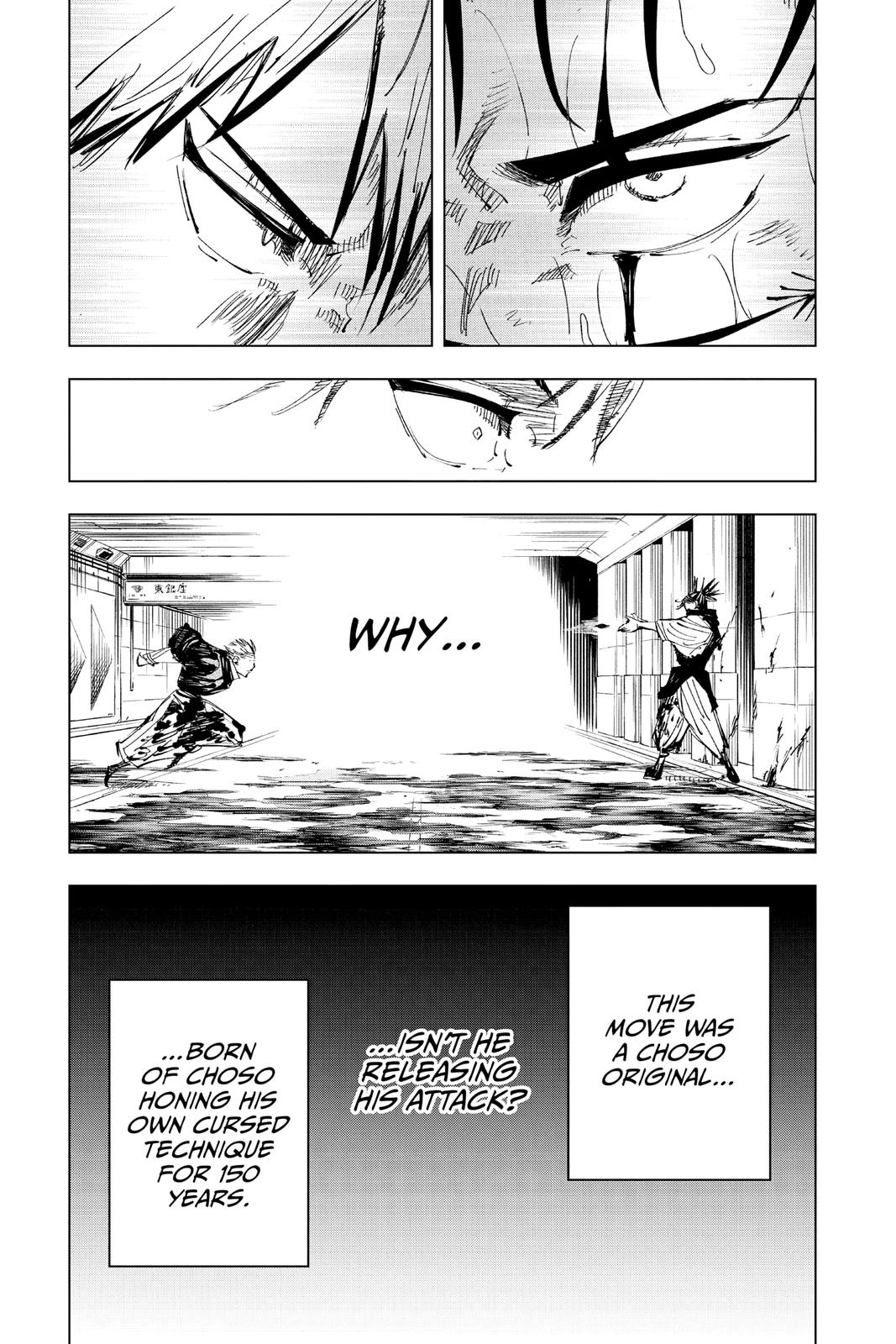 Jujutsu Kaisen Chapter 142 page 15 - Chapter 142: A Big Brother's Back