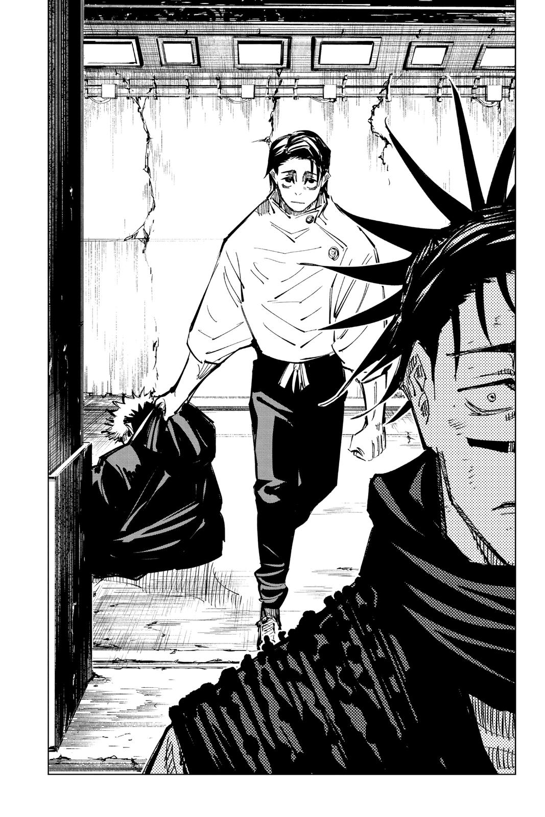 Jujutsu Kaisen Chapter 142 page 17 - Chapter 142: A Big Brother's Back