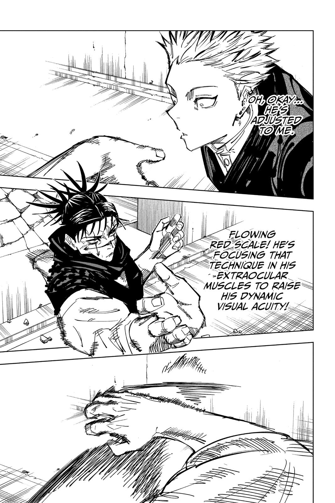 Jujutsu Kaisen Chapter 142 page 3 - Chapter 142: A Big Brother's Back