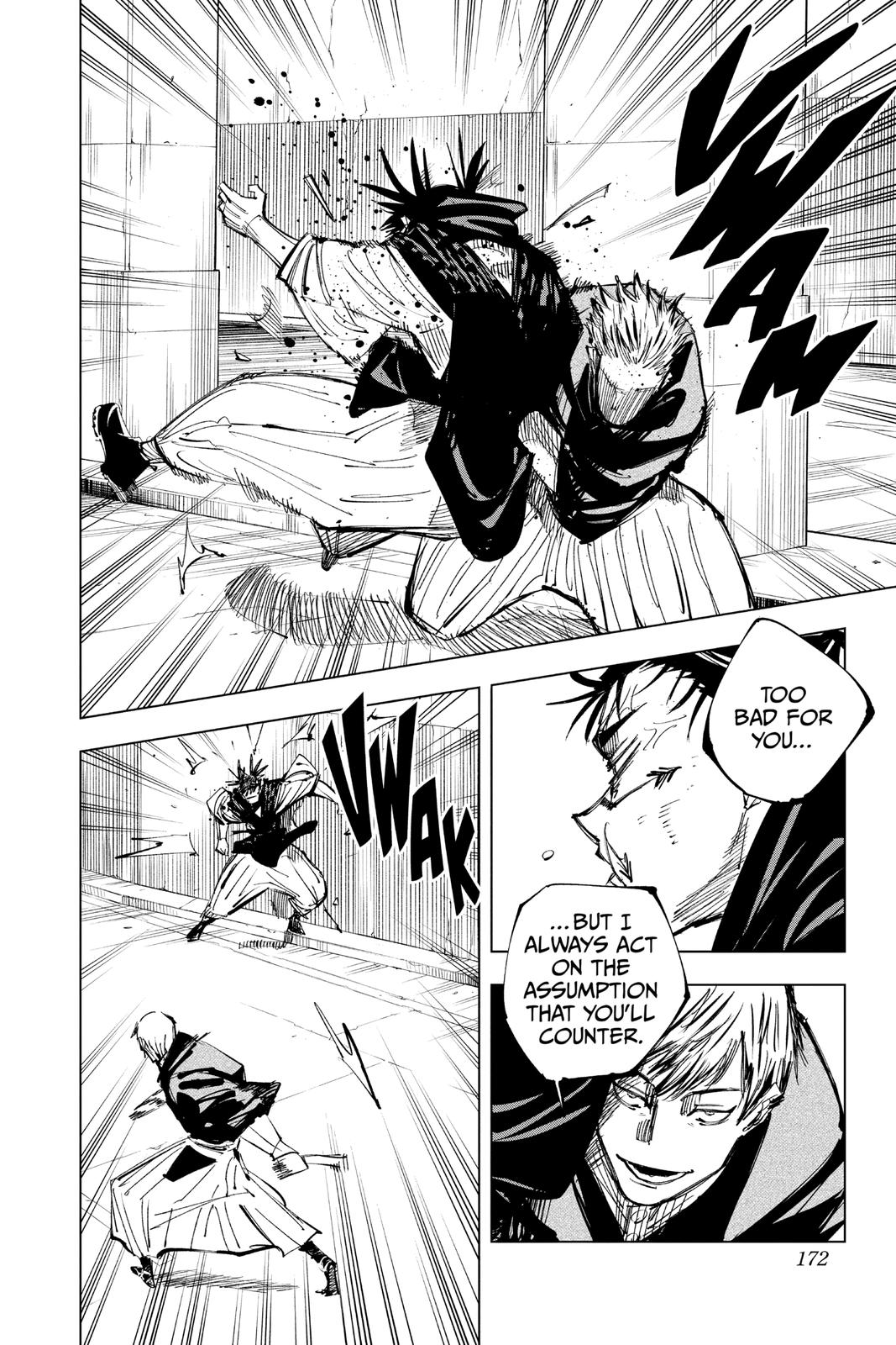 Jujutsu Kaisen Chapter 142 page 4 - Chapter 142: A Big Brother's Back