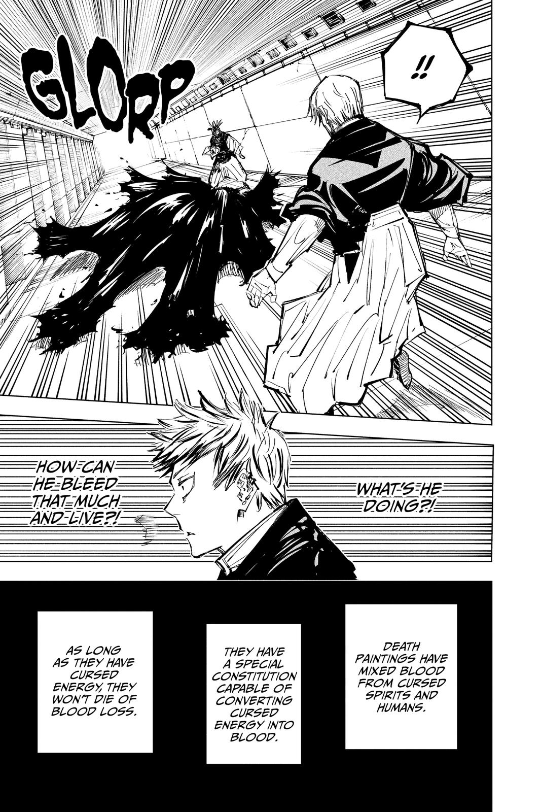 Jujutsu Kaisen Chapter 142 page 9 - Chapter 142: A Big Brother's Back