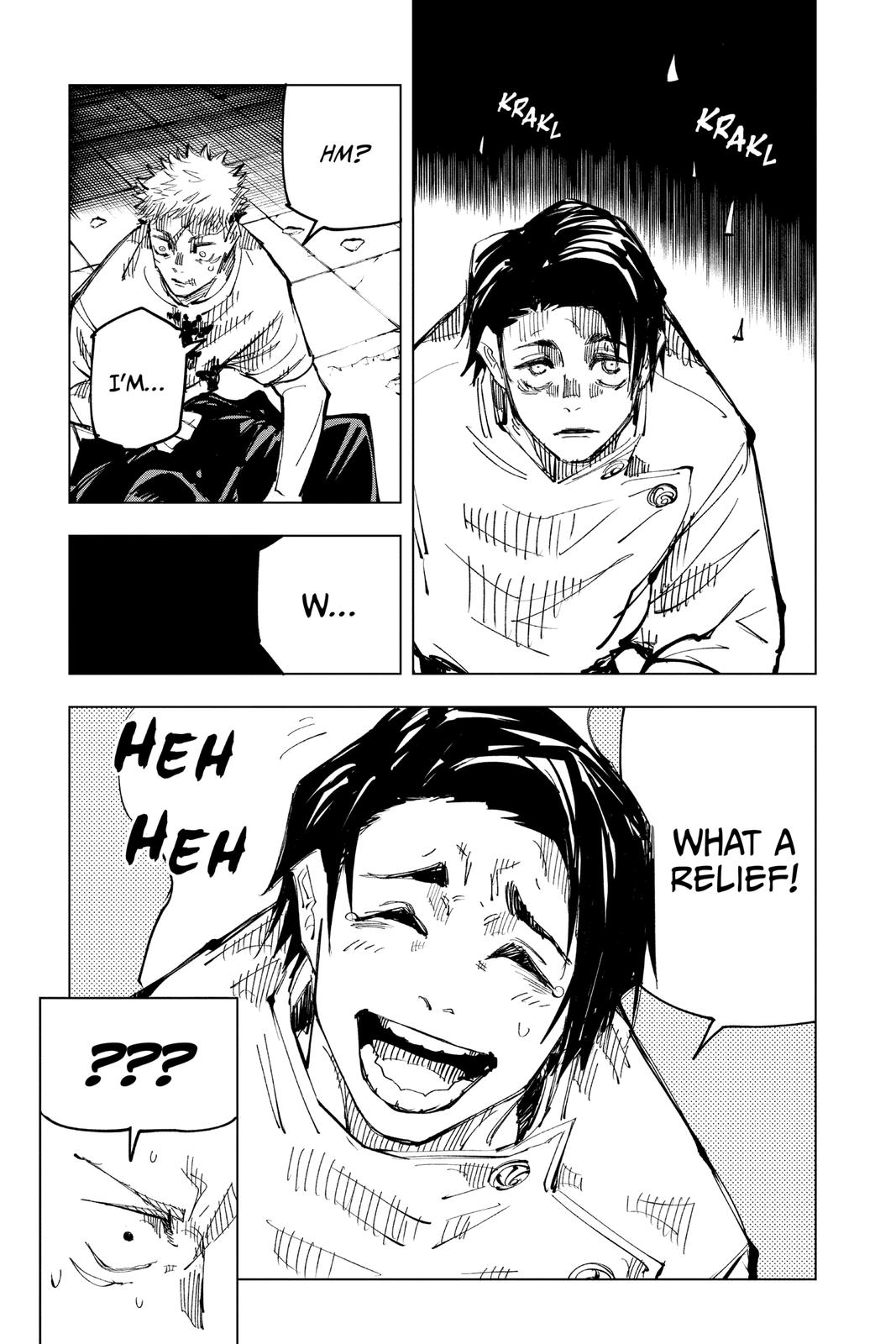 Jujutsu Kaisen Chapter 143 page 13 - Chapter 143: One More Time