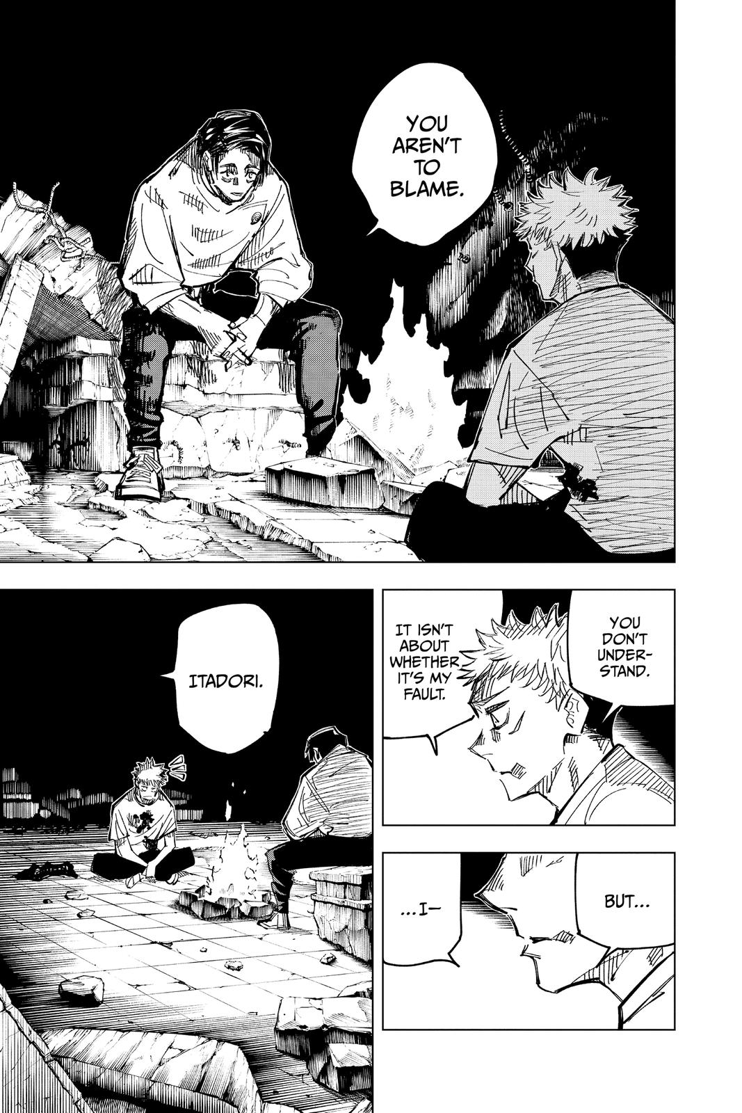 Jujutsu Kaisen Chapter 143 page 17 - Chapter 143: One More Time