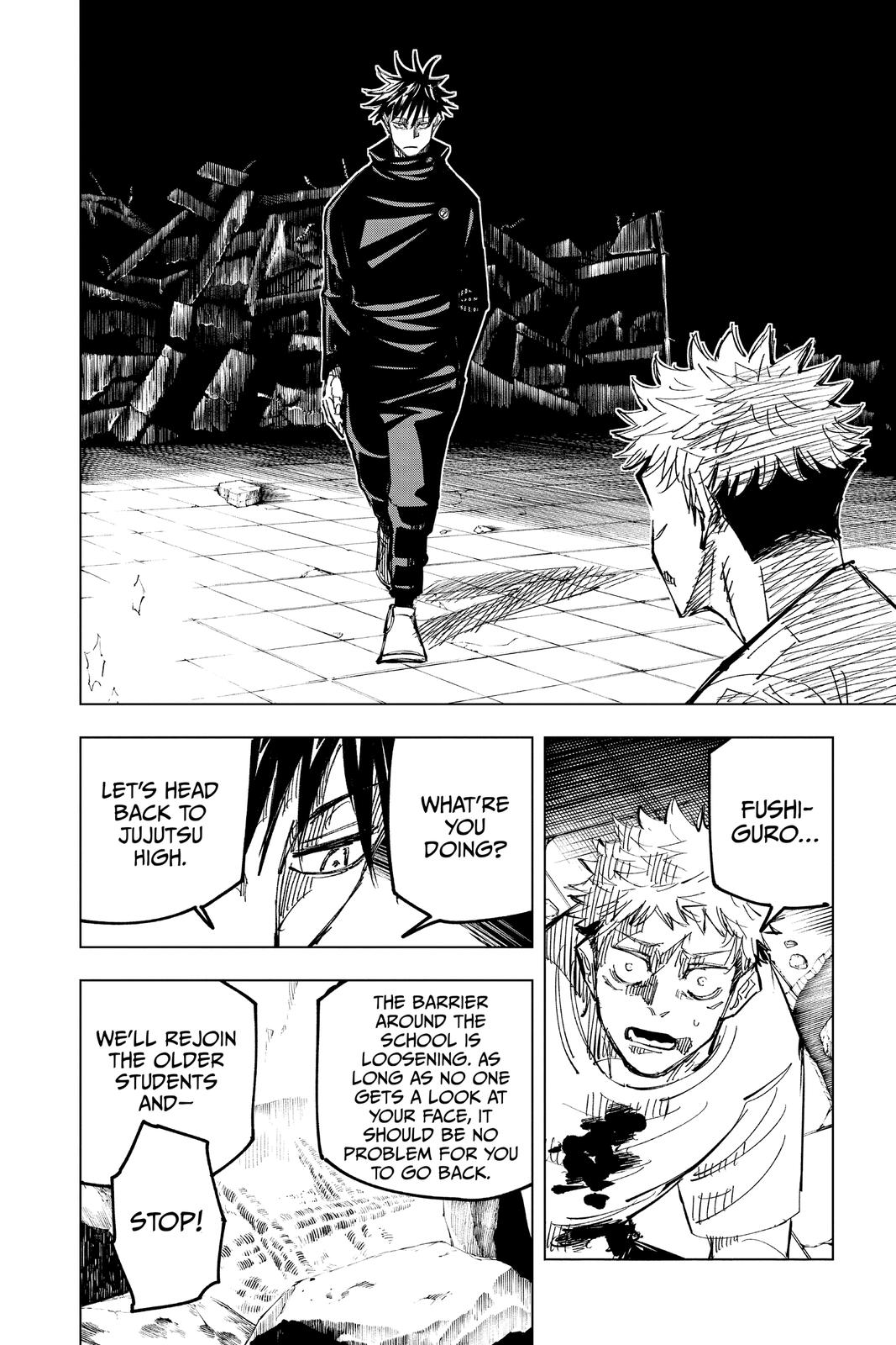 Jujutsu Kaisen Chapter 143 page 18 - Chapter 143: One More Time