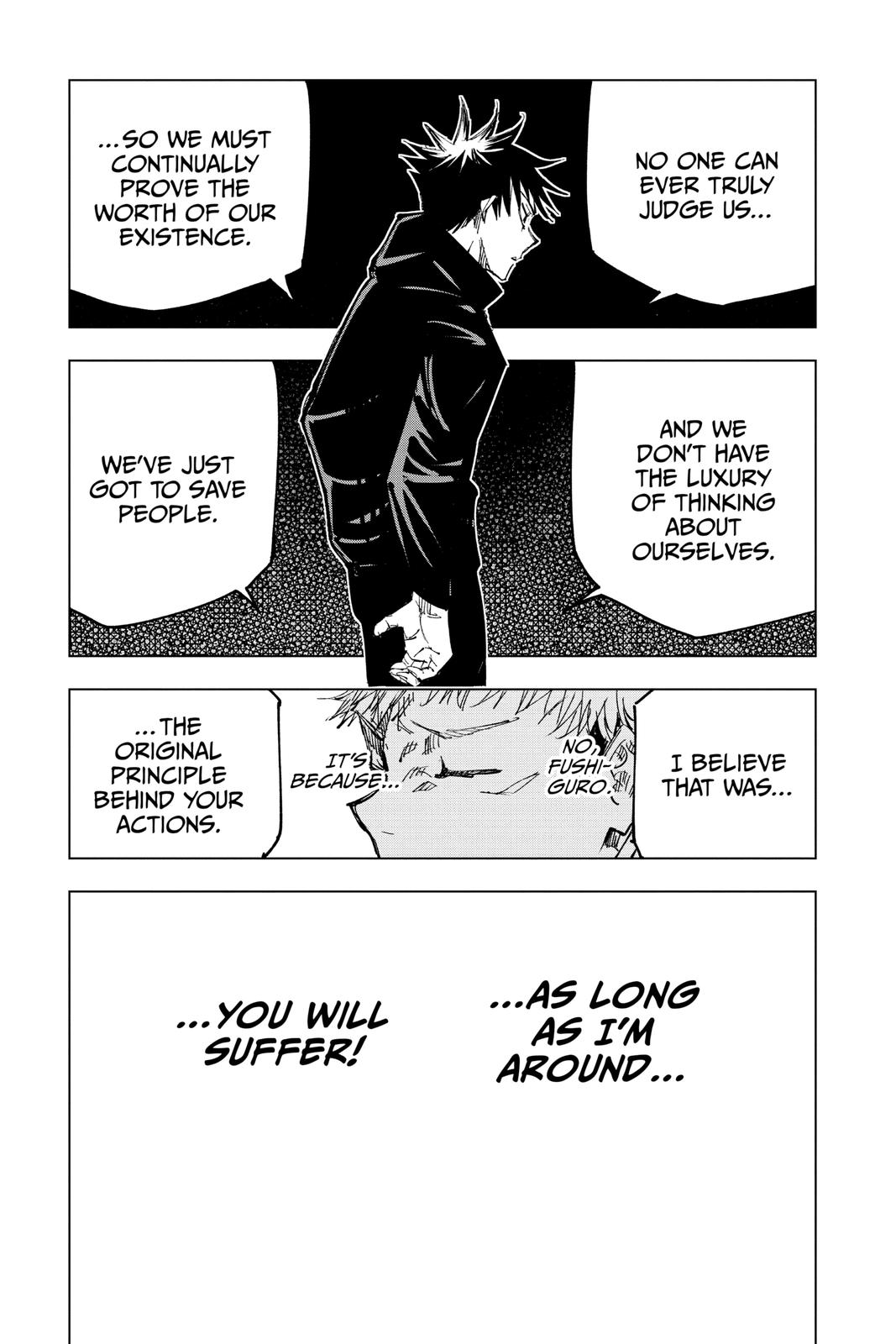 Jujutsu Kaisen Chapter 143 page 21 - Chapter 143: One More Time