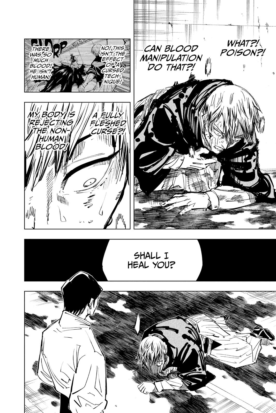 Jujutsu Kaisen Chapter 143 page 8 - Chapter 143: One More Time