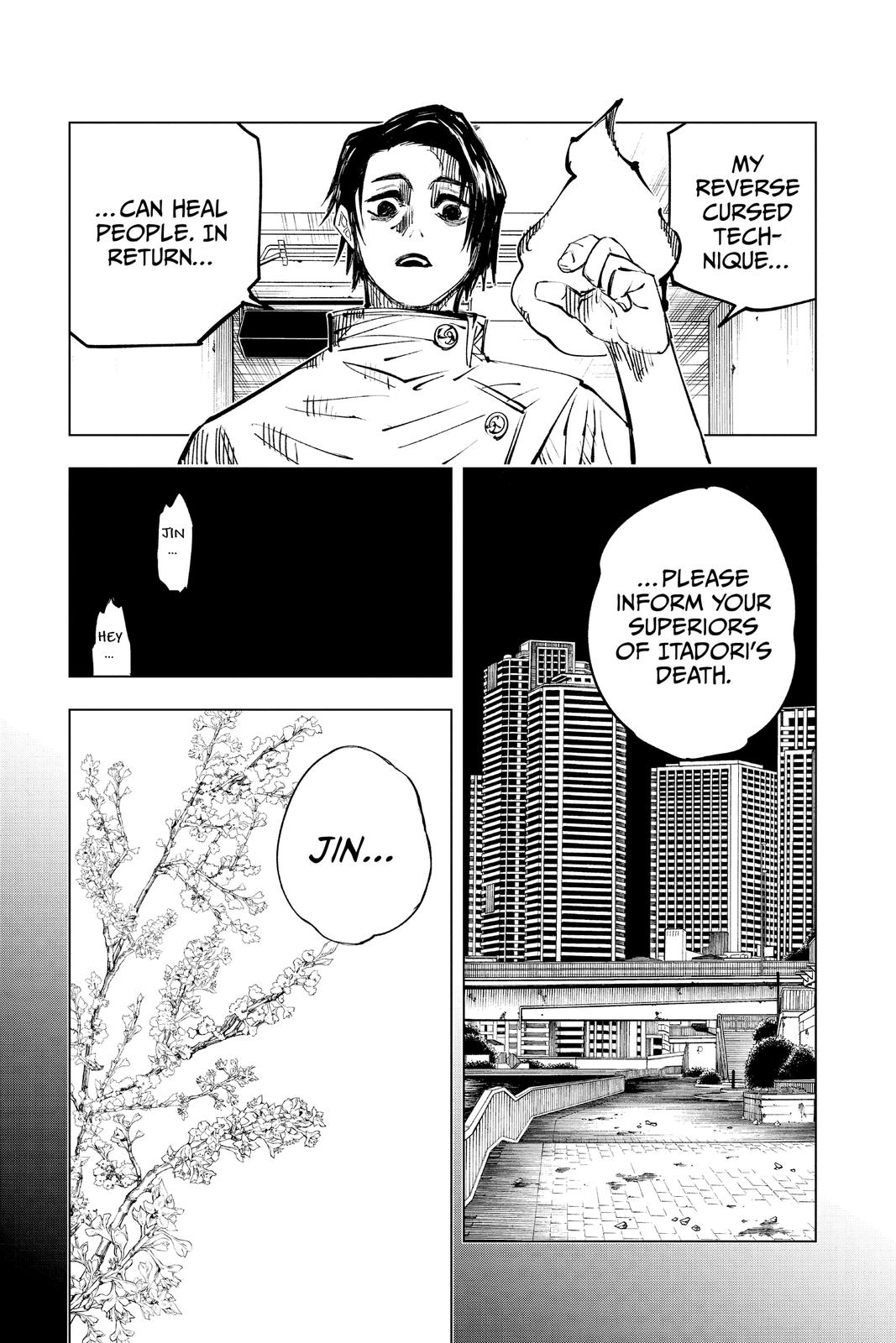 Jujutsu Kaisen Chapter 143 page 9 - Chapter 143: One More Time