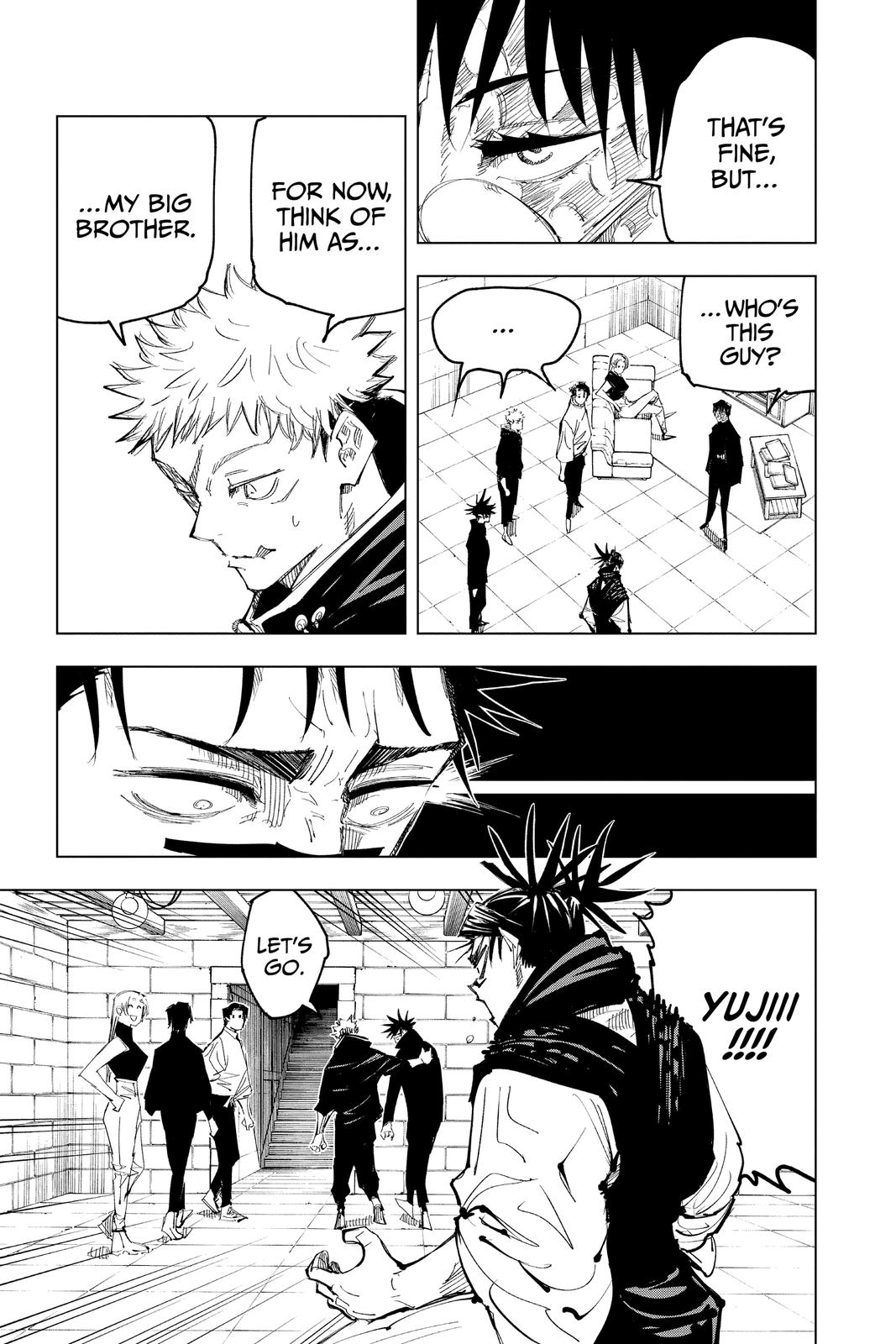 Jujutsu Kaisen Chapter 144 page 11 - Chapter 144: That Place