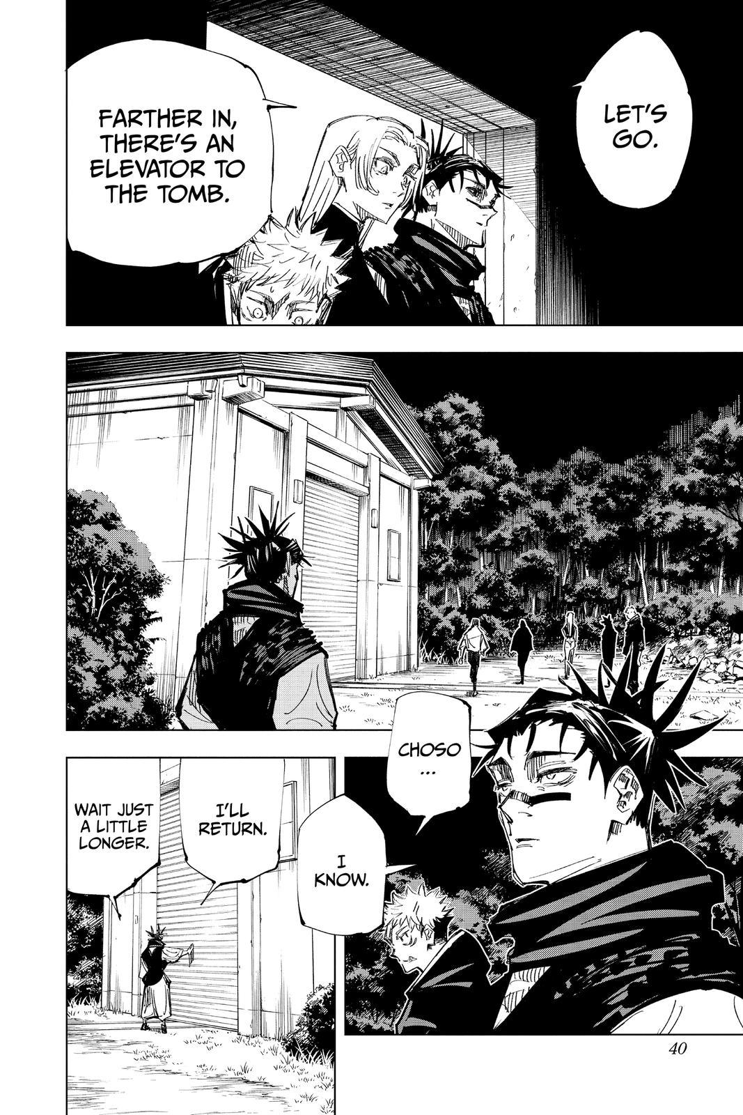 Jujutsu Kaisen Chapter 144 page 14 - Chapter 144: That Place