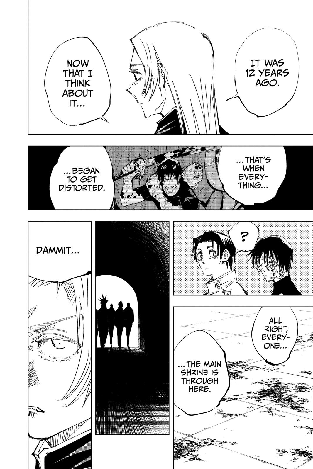 Jujutsu Kaisen Chapter 144 page 16 - Chapter 144: That Place