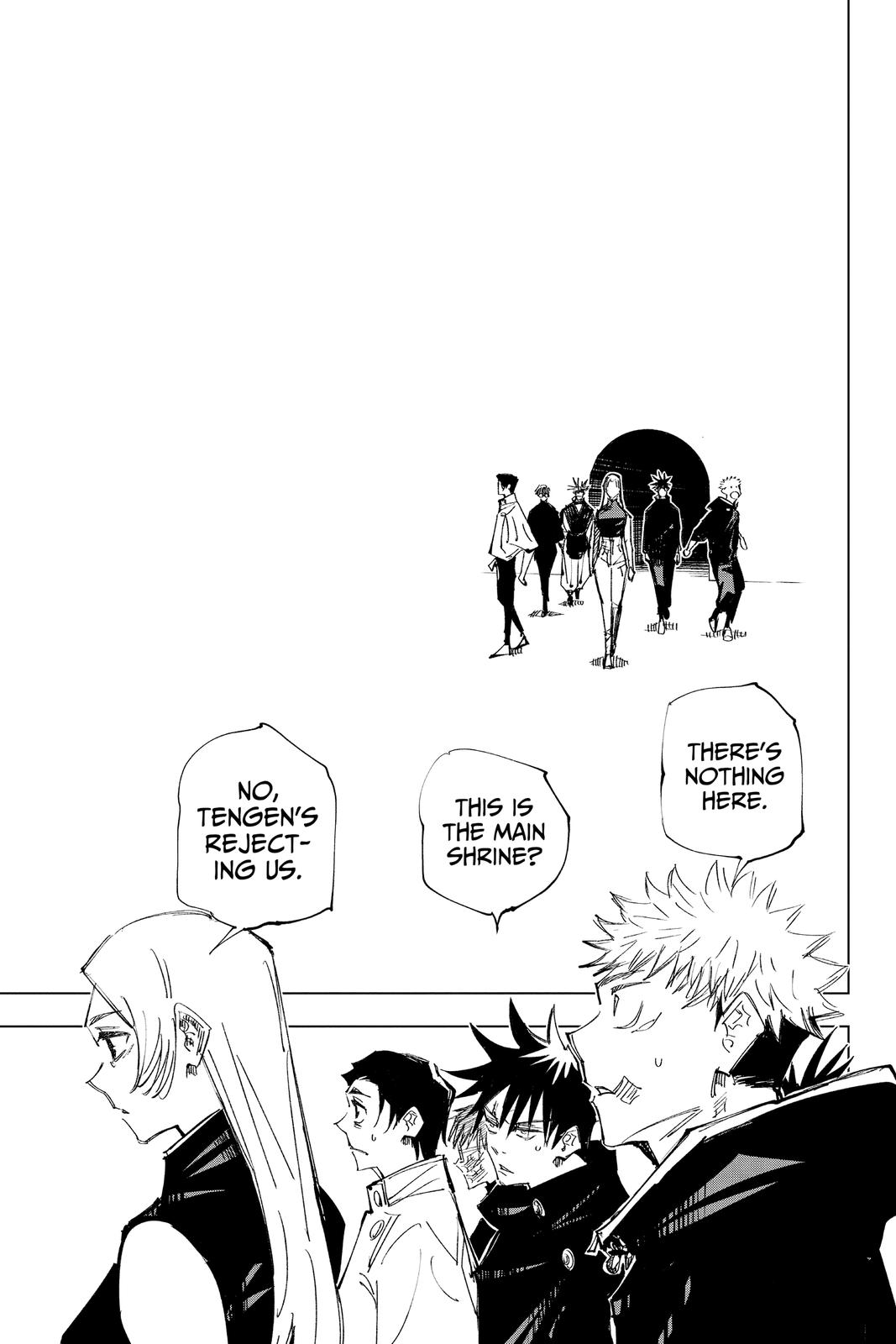 Jujutsu Kaisen Chapter 144 page 17 - Chapter 144: That Place