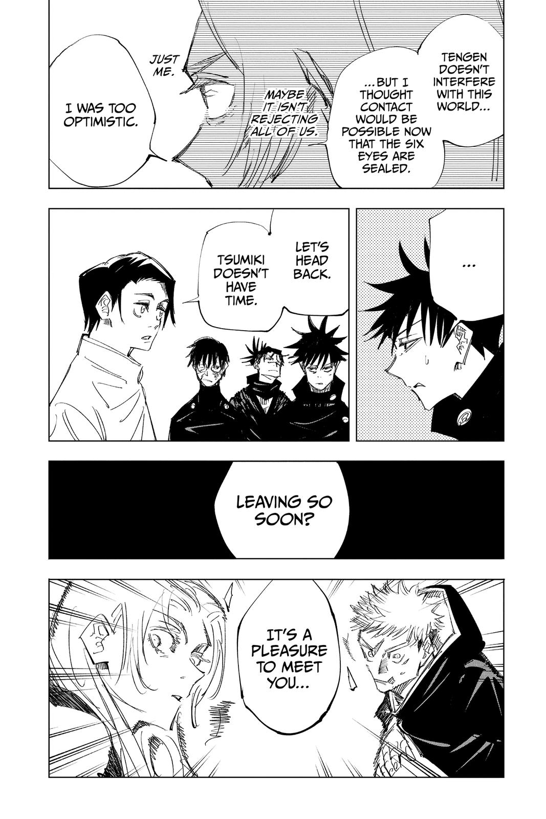 Jujutsu Kaisen Chapter 144 page 18 - Chapter 144: That Place