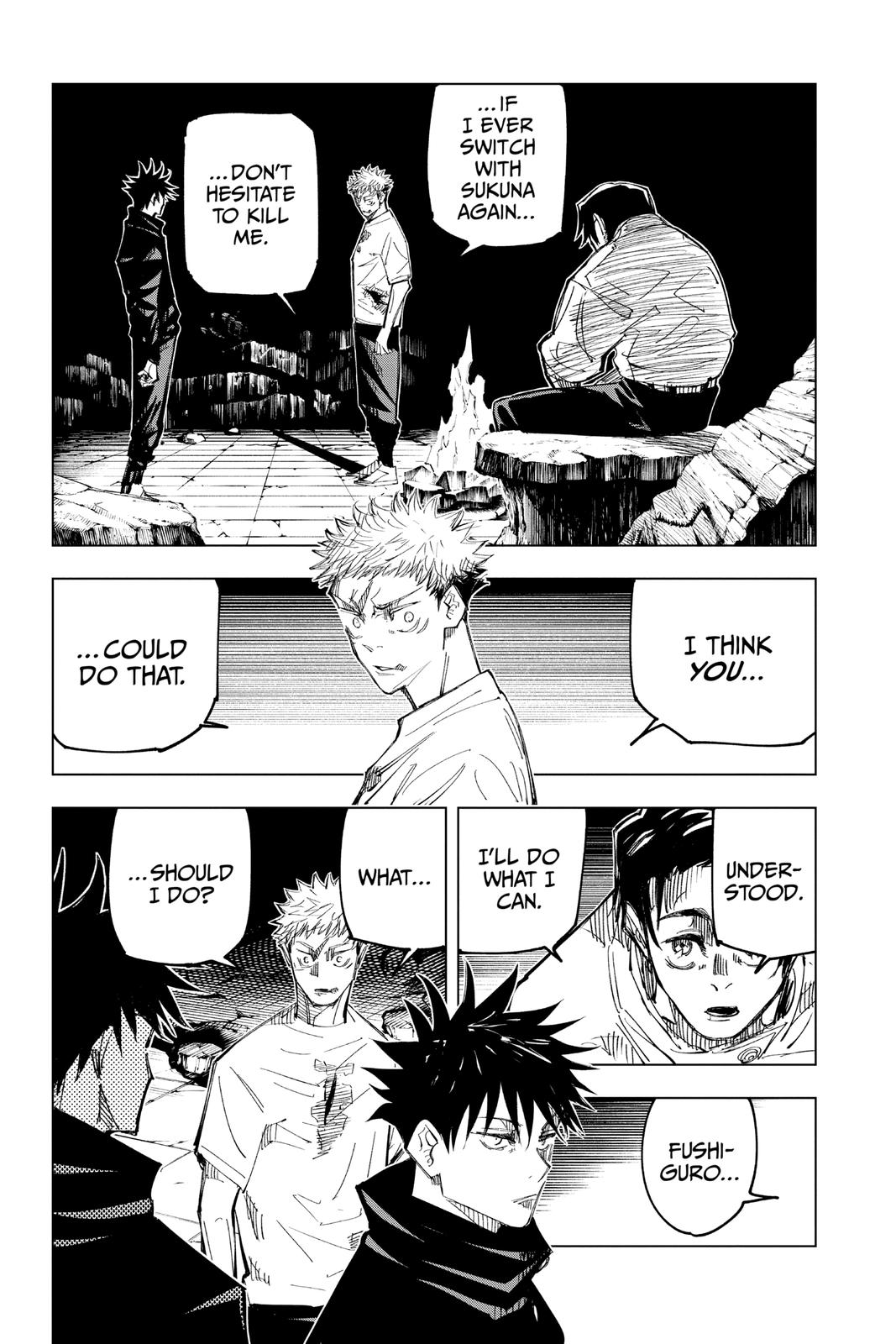 Jujutsu Kaisen Chapter 144 page 3 - Chapter 144: That Place