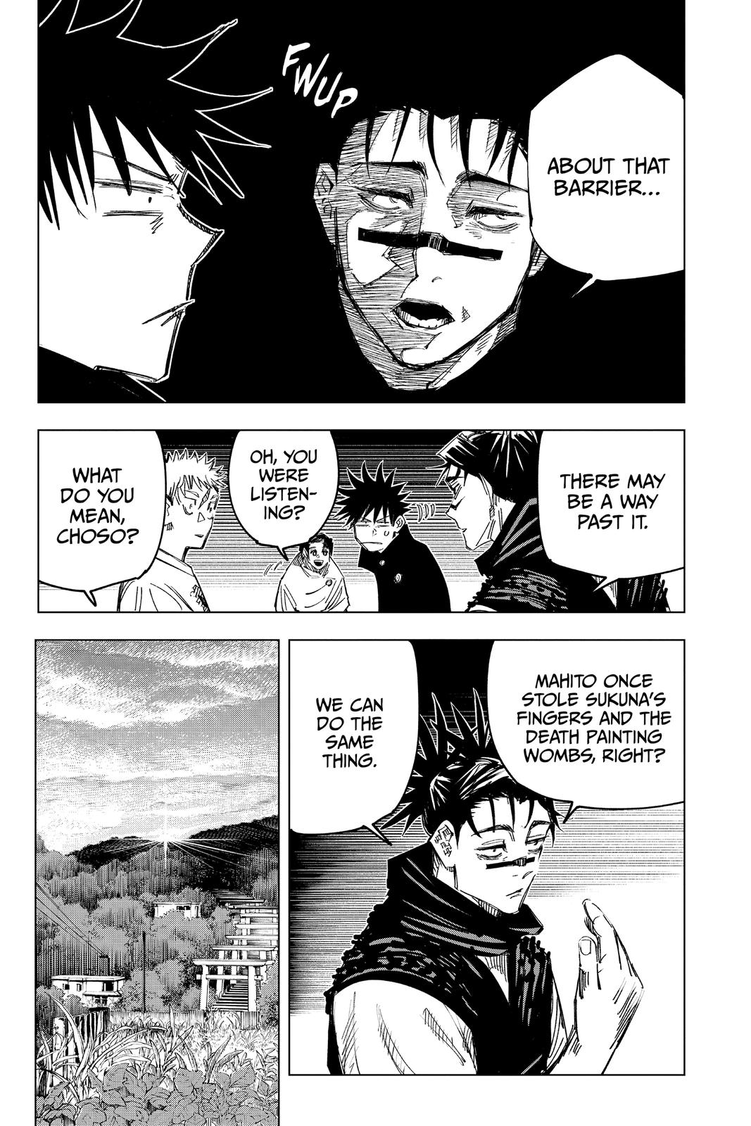 Jujutsu Kaisen Chapter 144 page 7 - Chapter 144: That Place