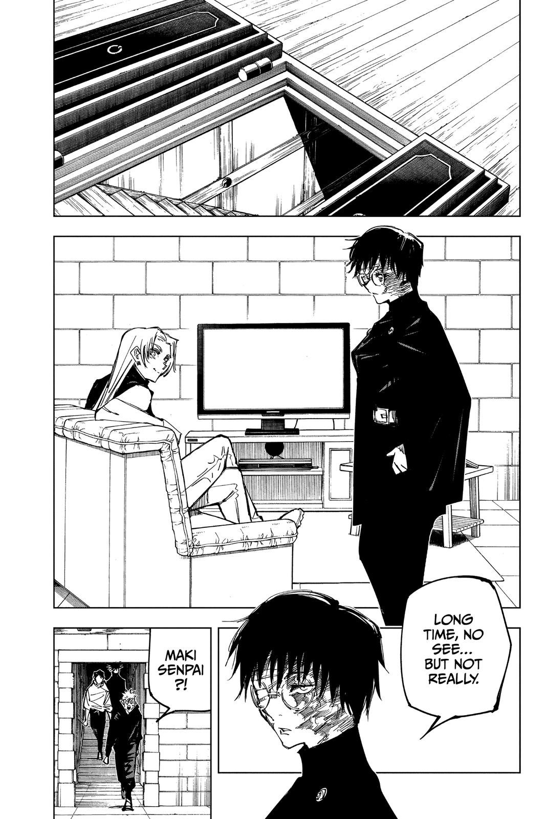 Jujutsu Kaisen Chapter 144 page 8 - Chapter 144: That Place