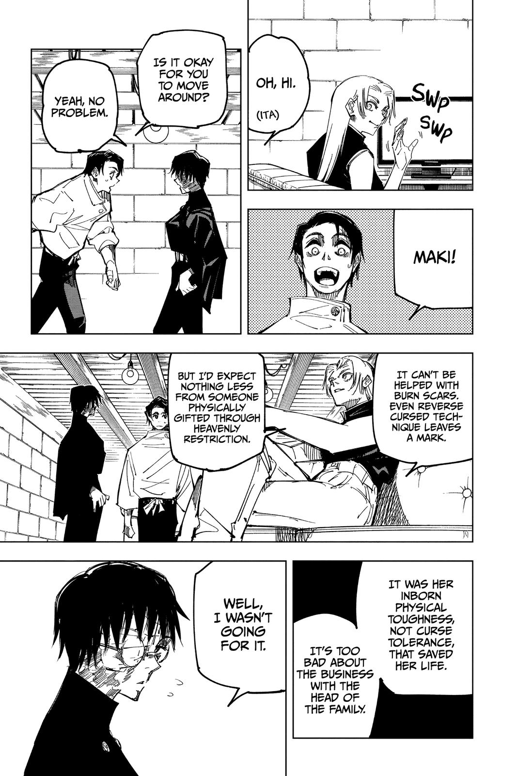 Jujutsu Kaisen Chapter 144 page 9 - Chapter 144: That Place