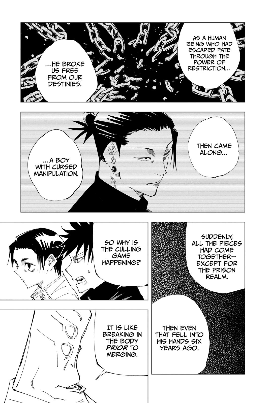 Jujutsu Kaisen Chapter 145 page 11 - Chapter 145: The Back