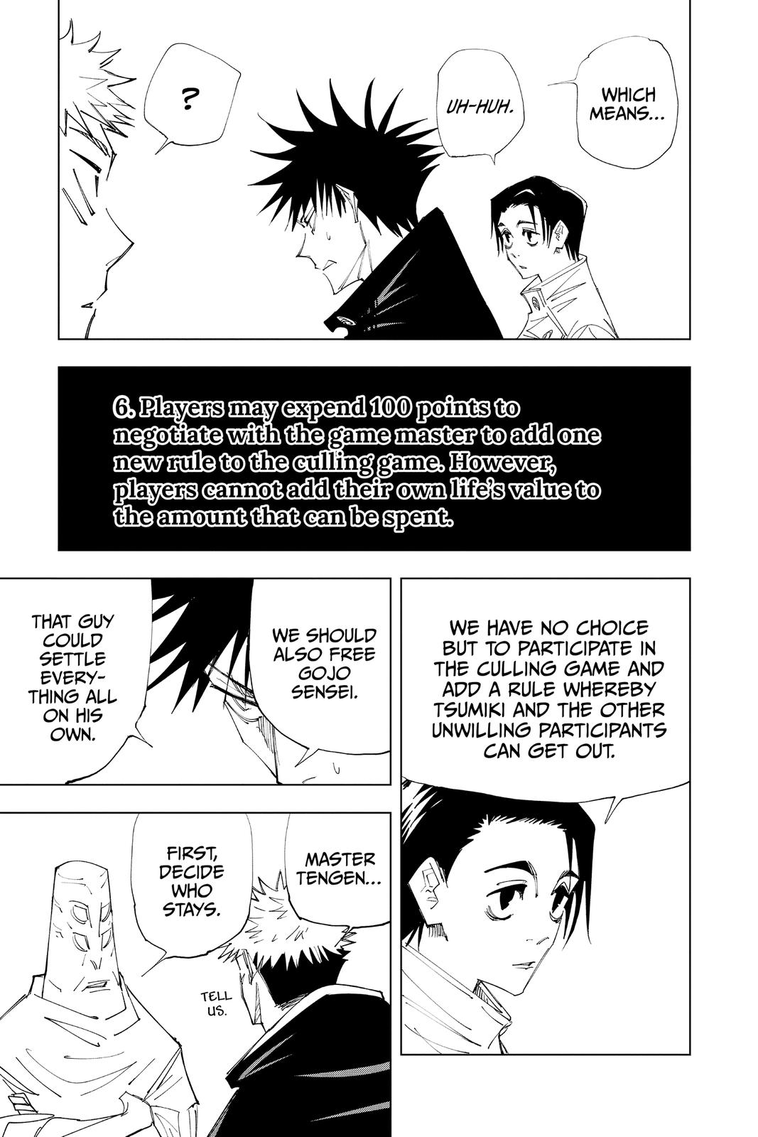 Jujutsu Kaisen Chapter 145 page 13 - Chapter 145: The Back