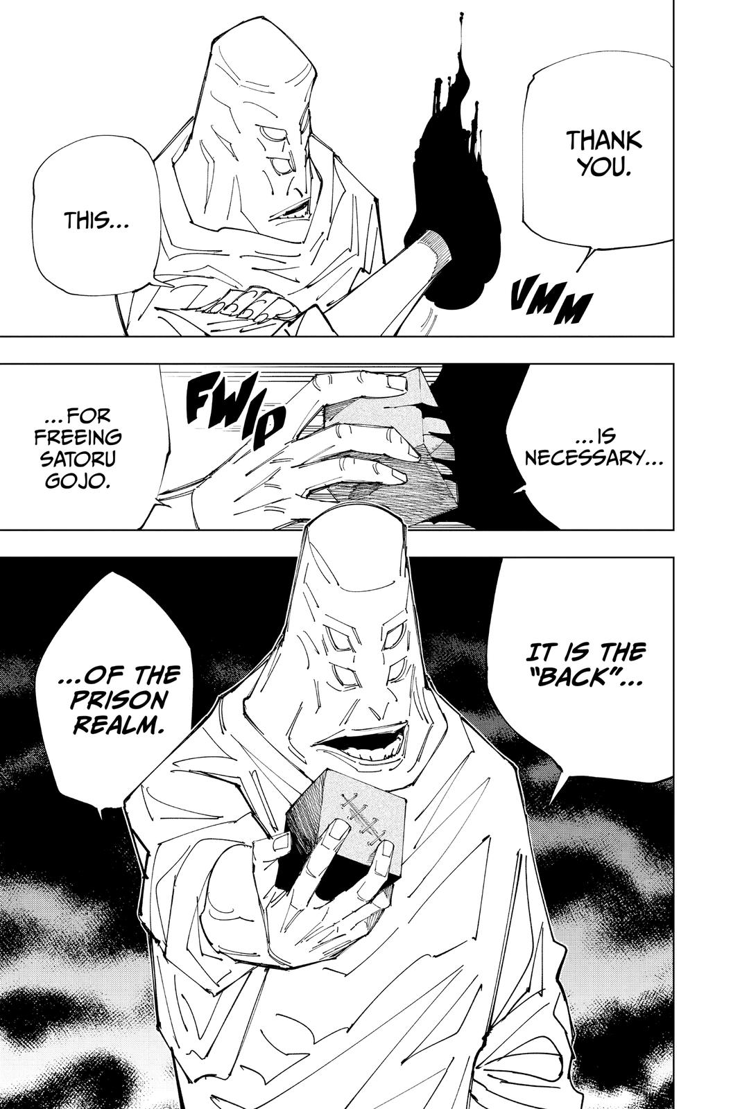 Jujutsu Kaisen Chapter 145 page 15 - Chapter 145: The Back