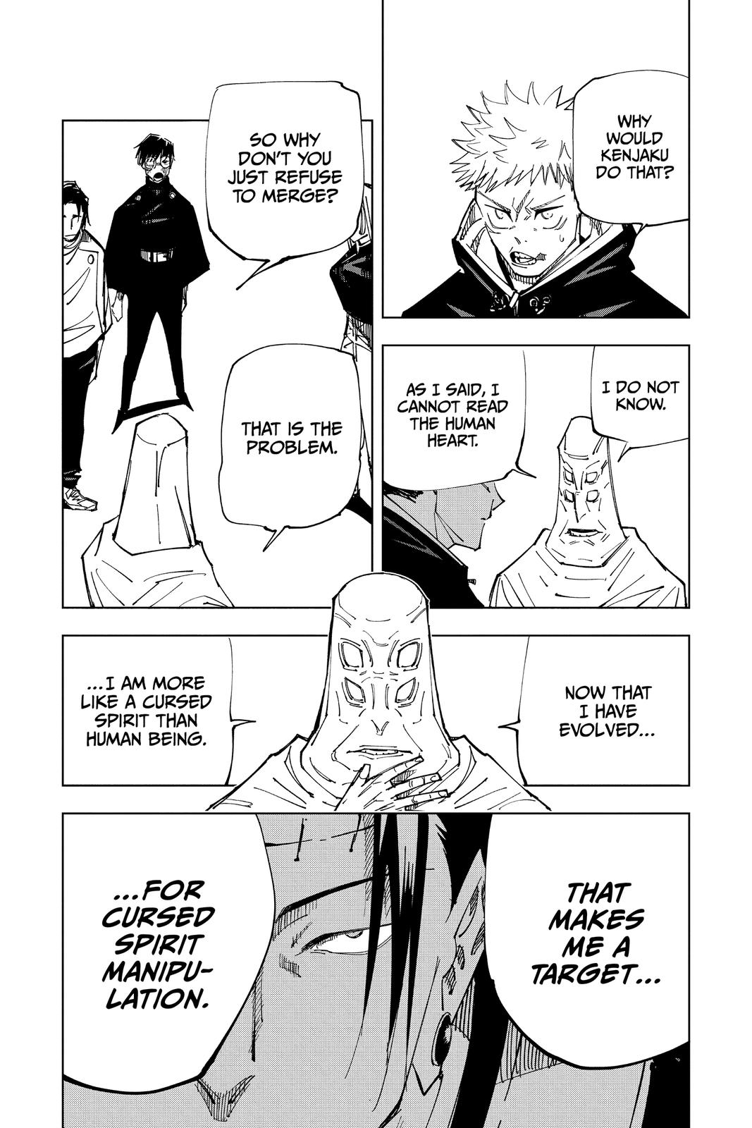 Jujutsu Kaisen Chapter 145 page 7 - Chapter 145: The Back