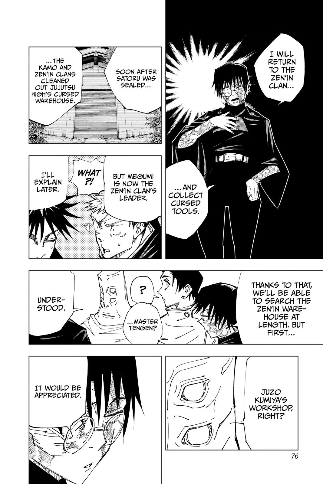 Jujutsu Kaisen Chapter 146 page 10 - Chapter 146: About the Culling Game