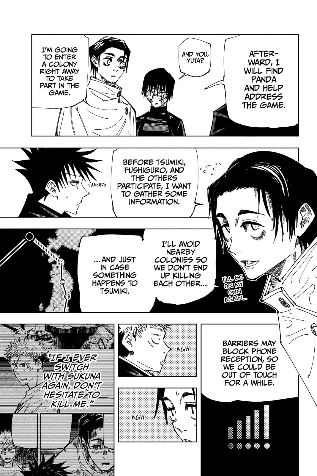 Jujutsu Kaisen Chapter 146 page 11 - Chapter 146: About the Culling Game