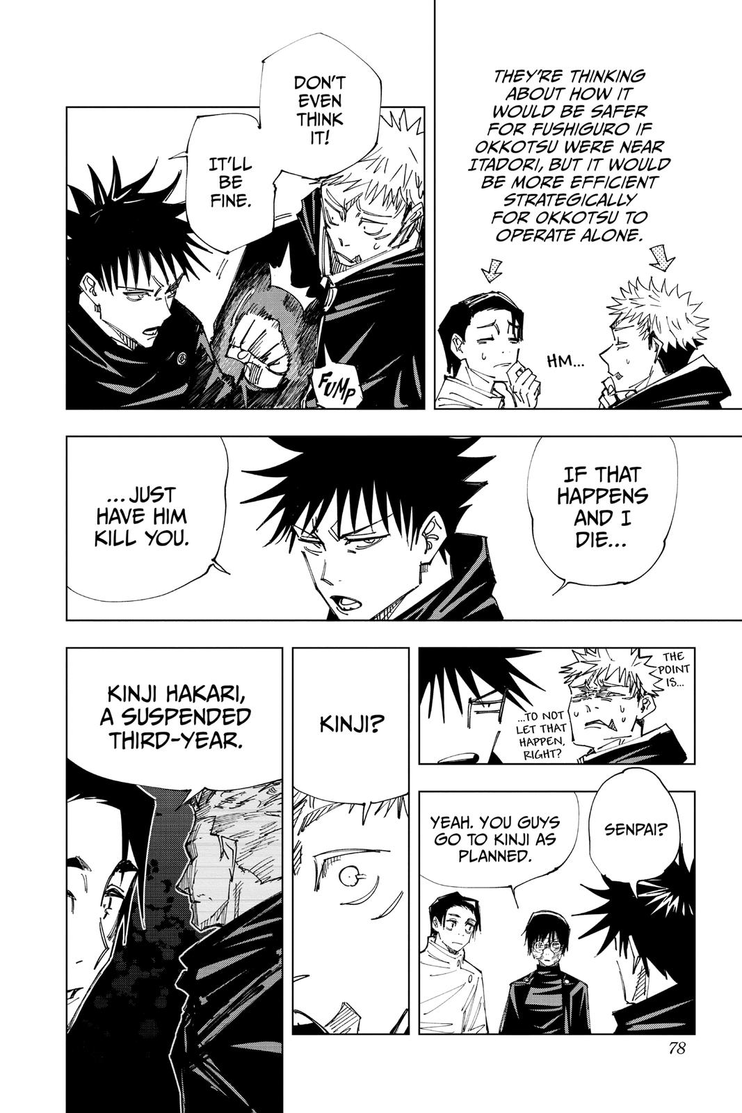 Jujutsu Kaisen Chapter 146 page 12 - Chapter 146: About the Culling Game